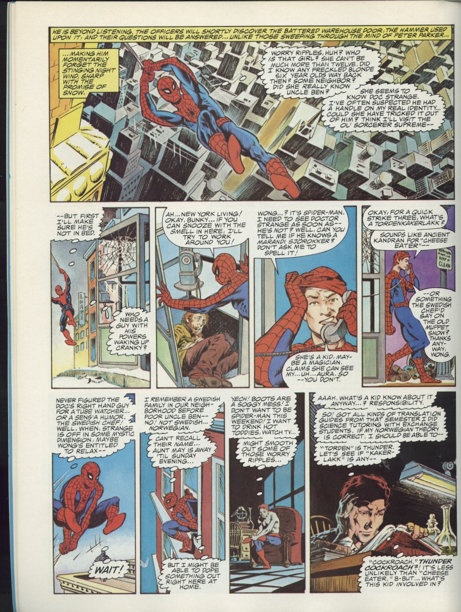 Read online Marvel Graphic Novel comic -  Issue #22 - Spider-Man - Hooky - 8
