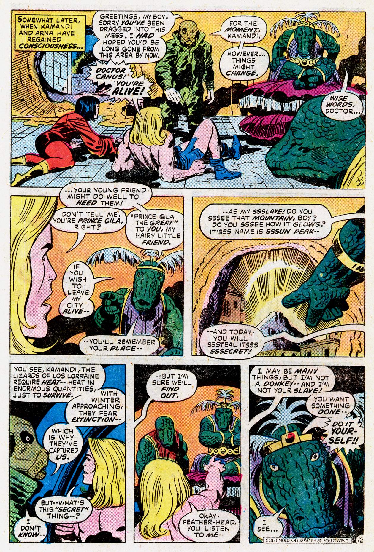 Read online Kamandi, The Last Boy On Earth comic -  Issue #40 - 15