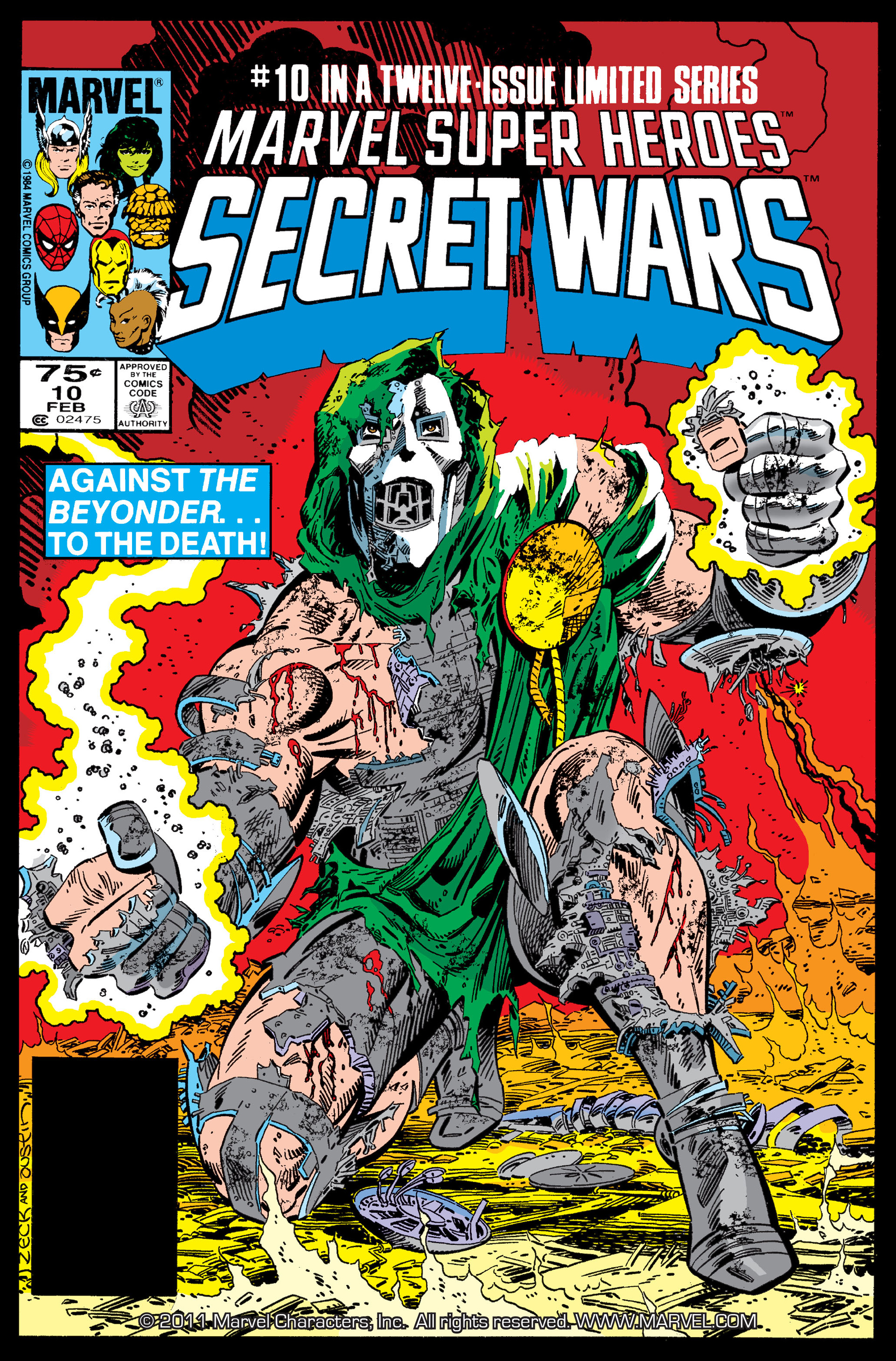 Read online Marvel Super Heroes Secret Wars (1984) comic -  Issue #10 - 1