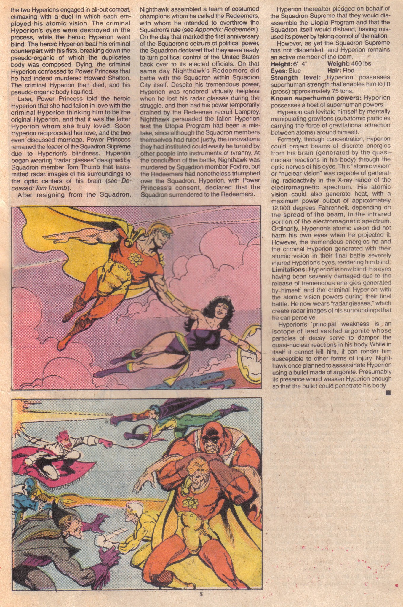 Read online The Official Handbook of the Marvel Universe: Update '89 comic -  Issue #4 - 6