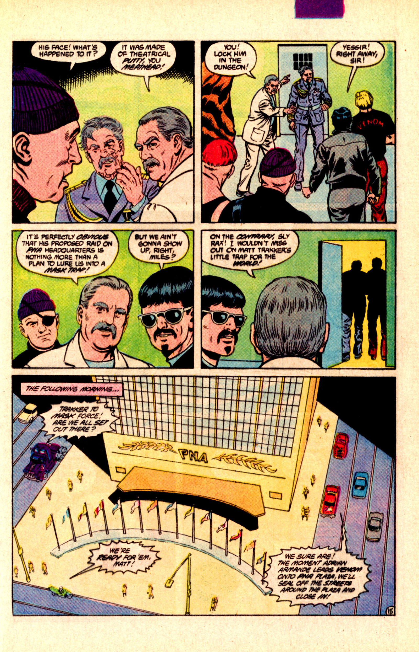 Read online MASK (1987) comic -  Issue #2 - 21