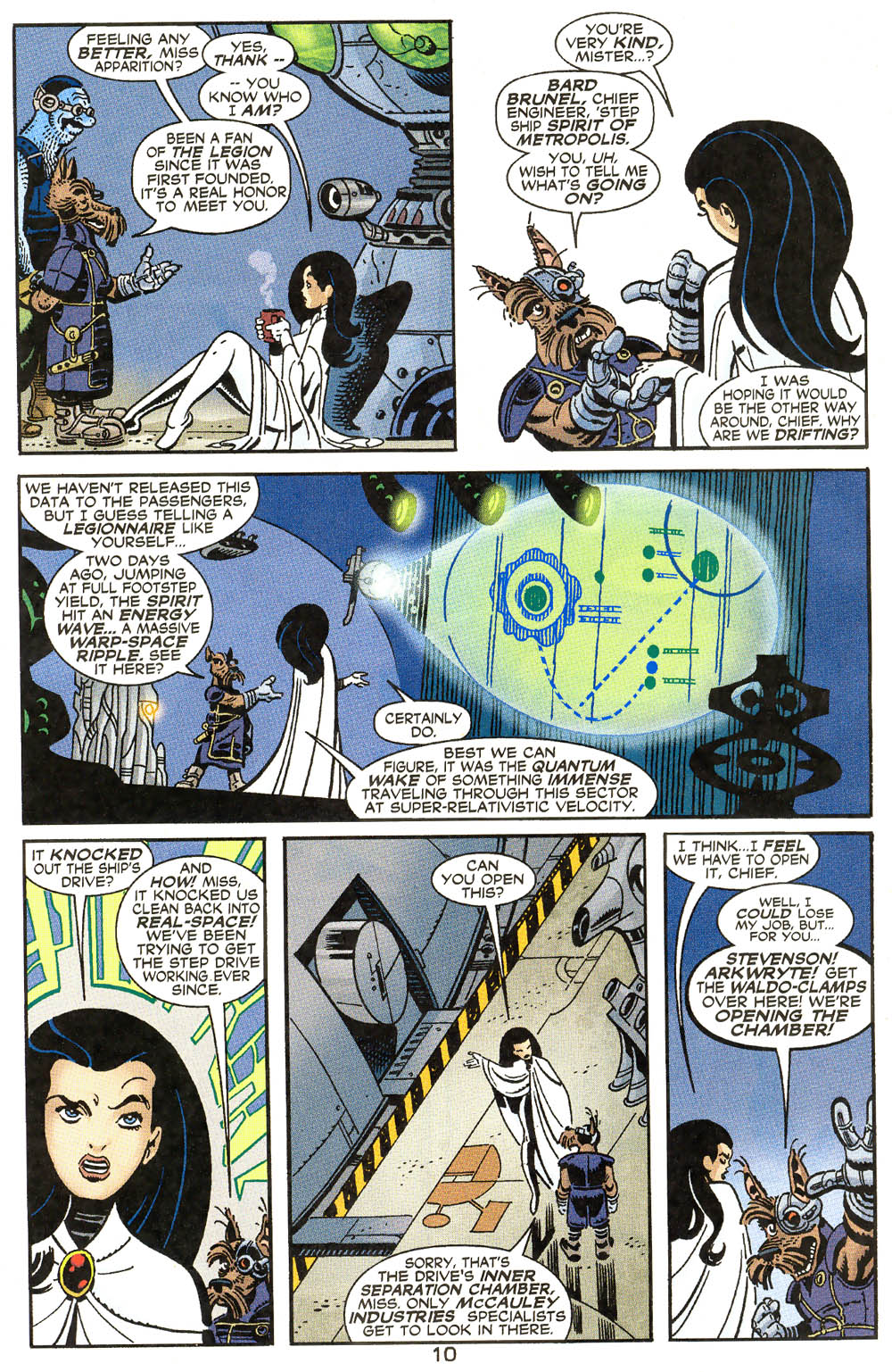 Read online The Legion comic -  Issue #9 - 11