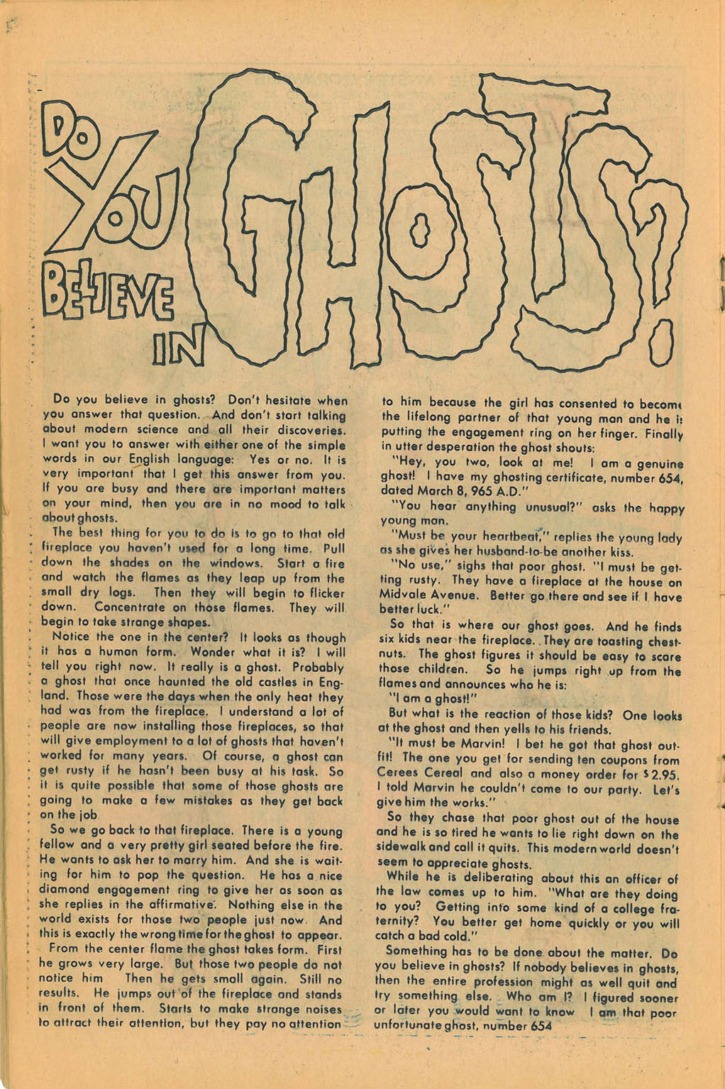 Read online Timmy the Timid Ghost comic -  Issue #6 - 20