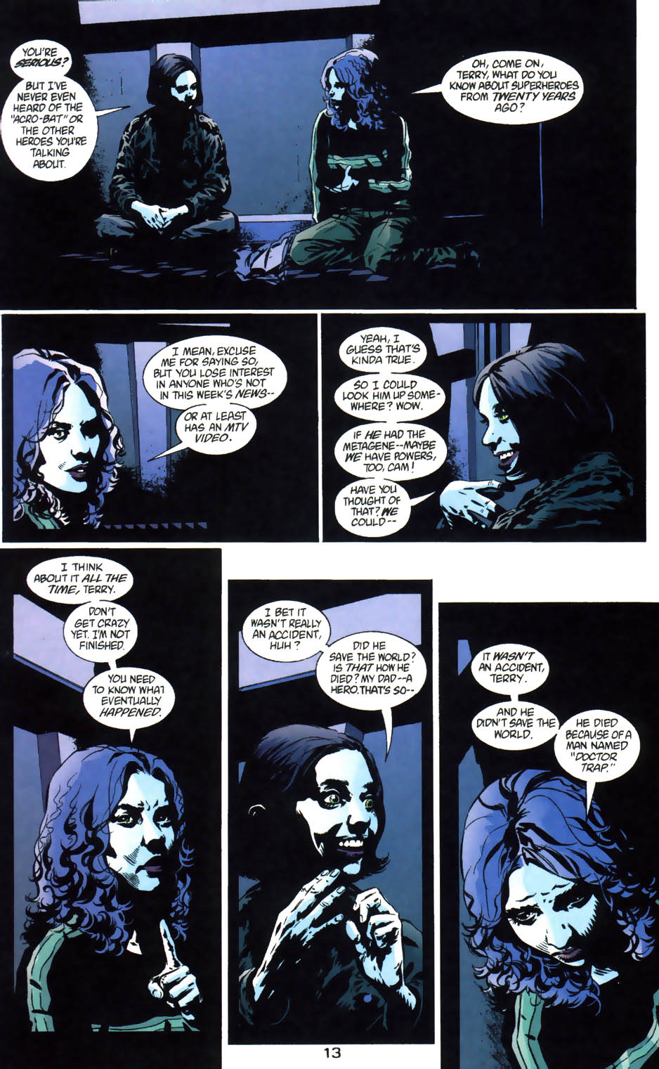 Read online Chase comic -  Issue #6 - 14