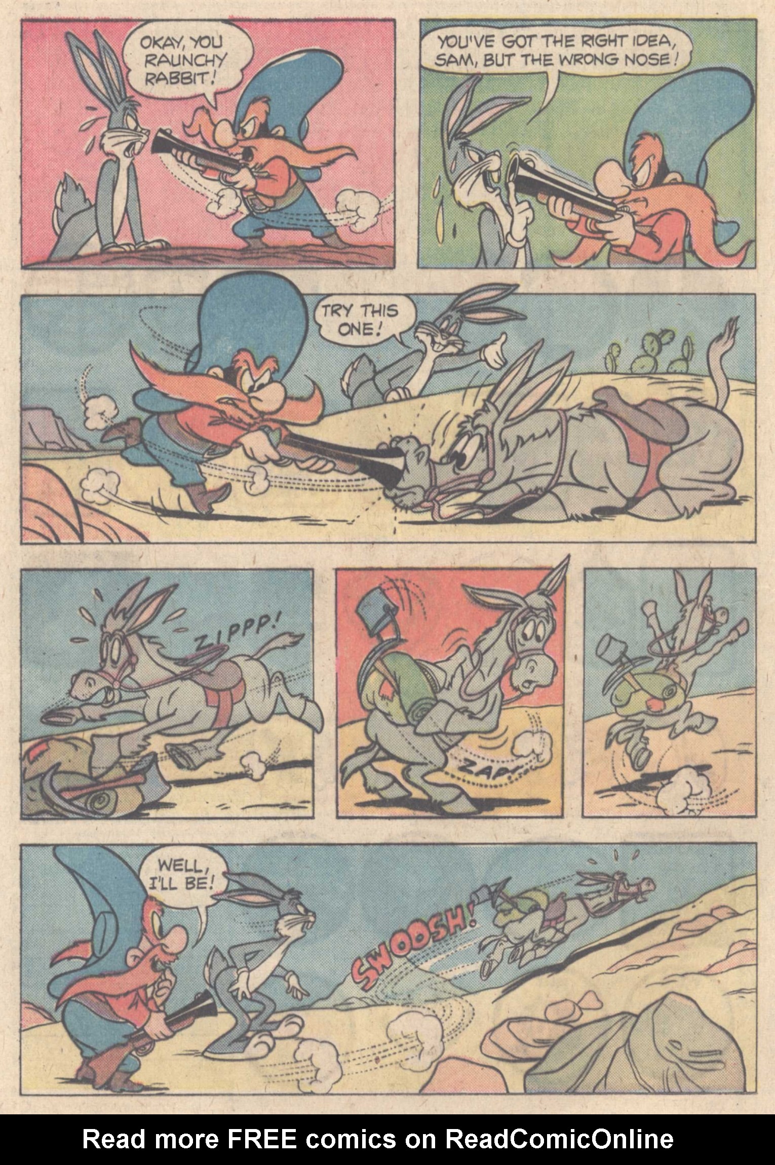 Read online Yosemite Sam and Bugs Bunny comic -  Issue #26 - 24