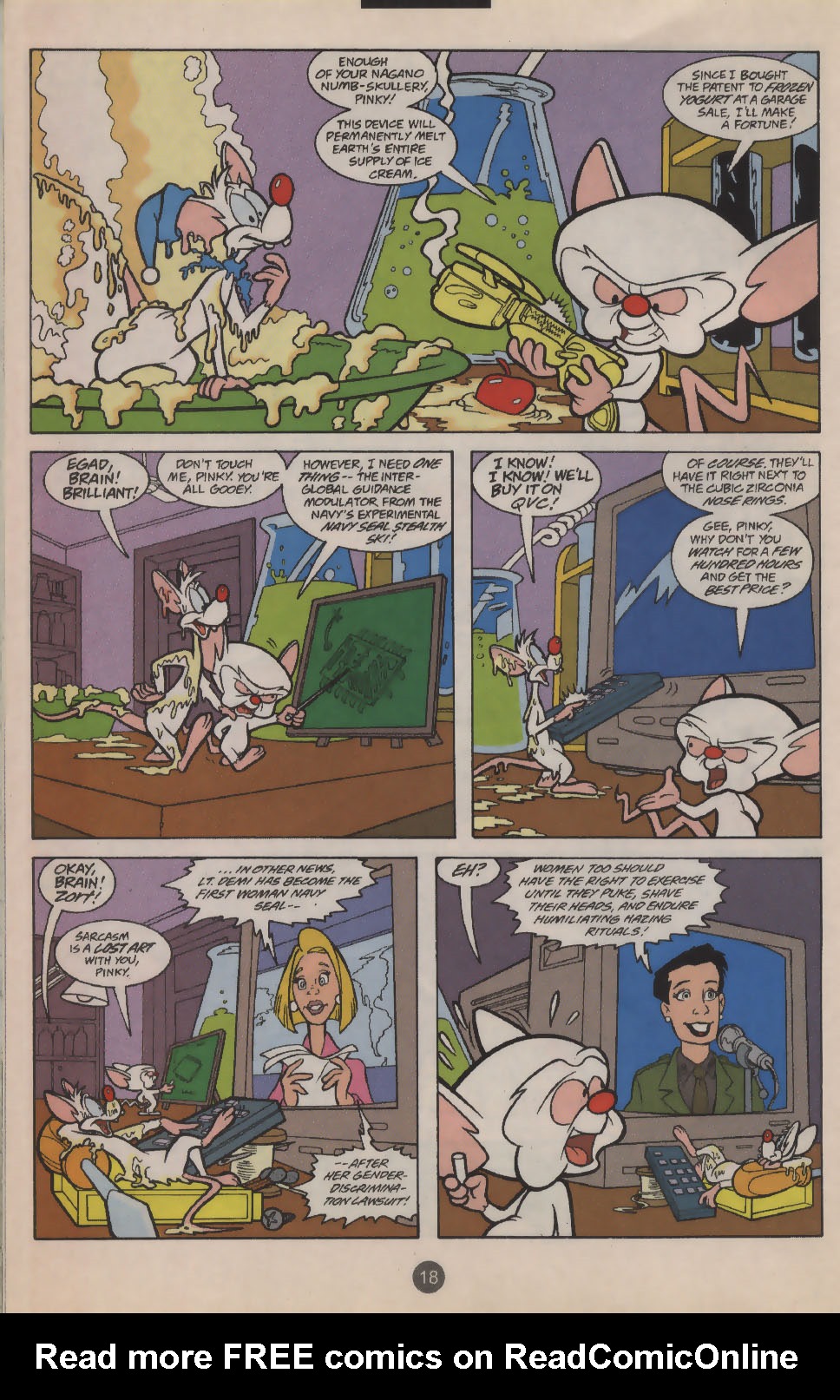 Read online Pinky and The Brain comic -  Issue #26 - 15