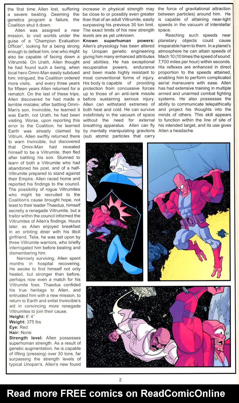 The Official Handbook of the Invincible Universe issue 1 - Page 4