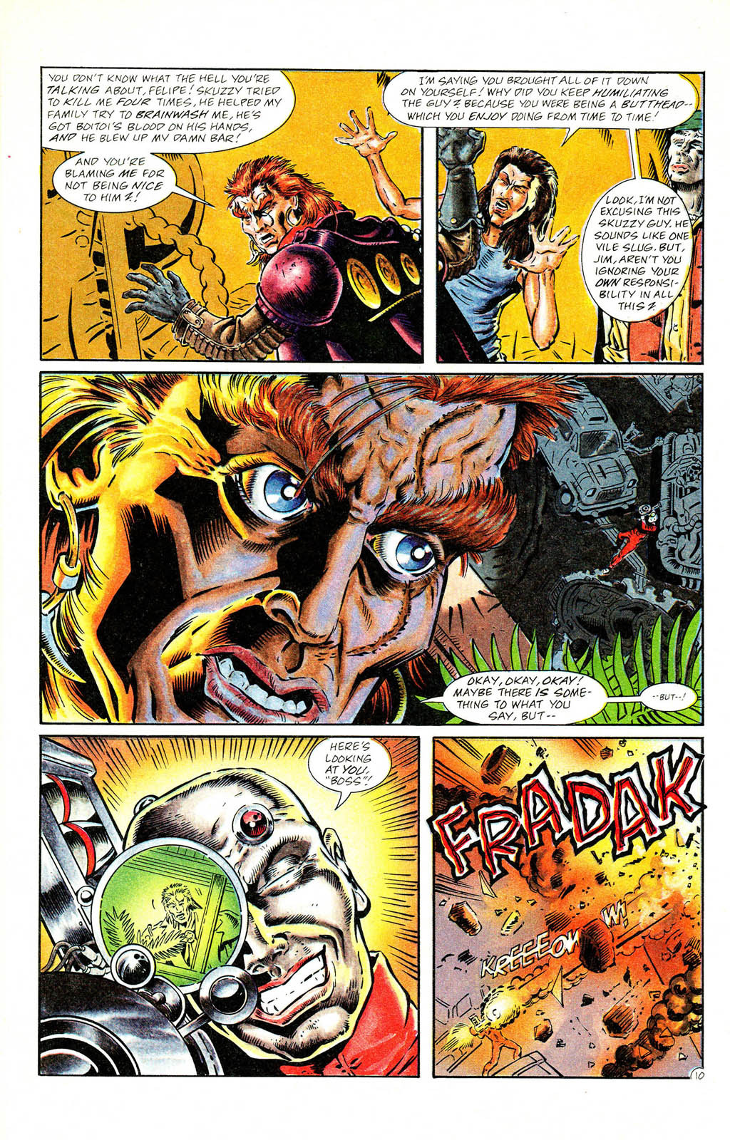 Read online Grimjack comic -  Issue #77 - 12