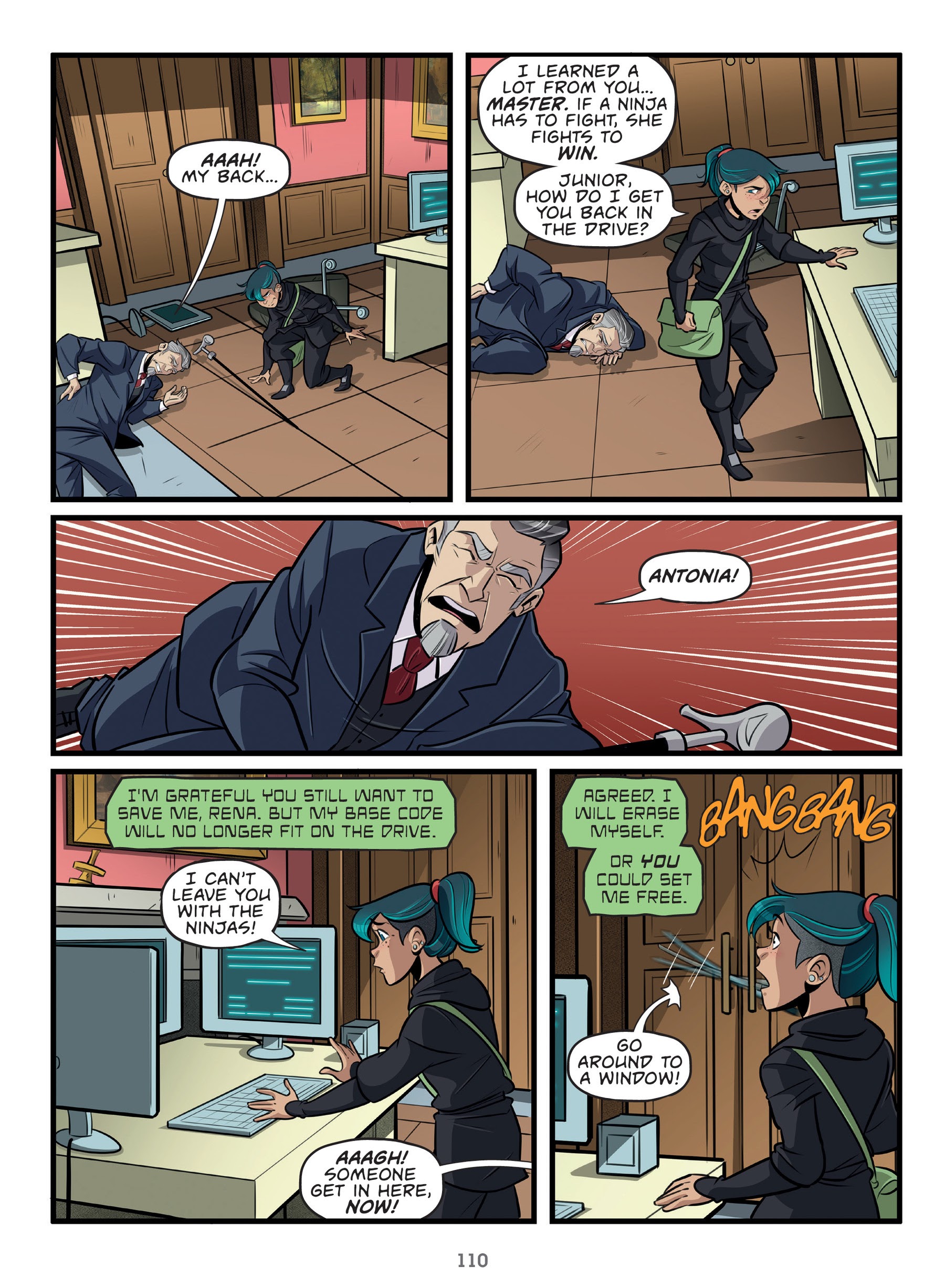 Read online Shy Ninja comic -  Issue # TPB - 110