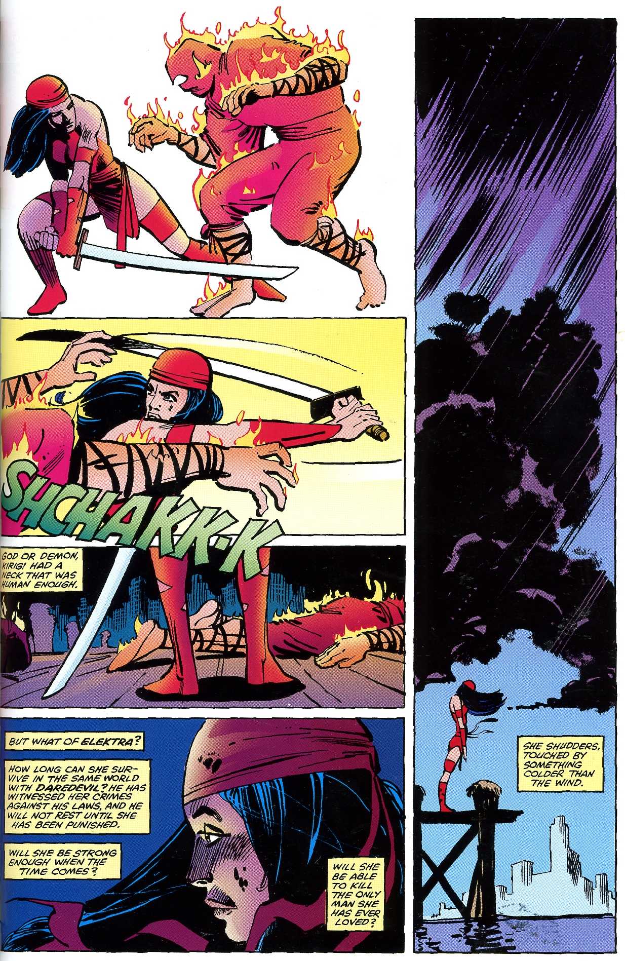 Read online Daredevil Visionaries: Frank Miller comic -  Issue # TPB 2 - 205