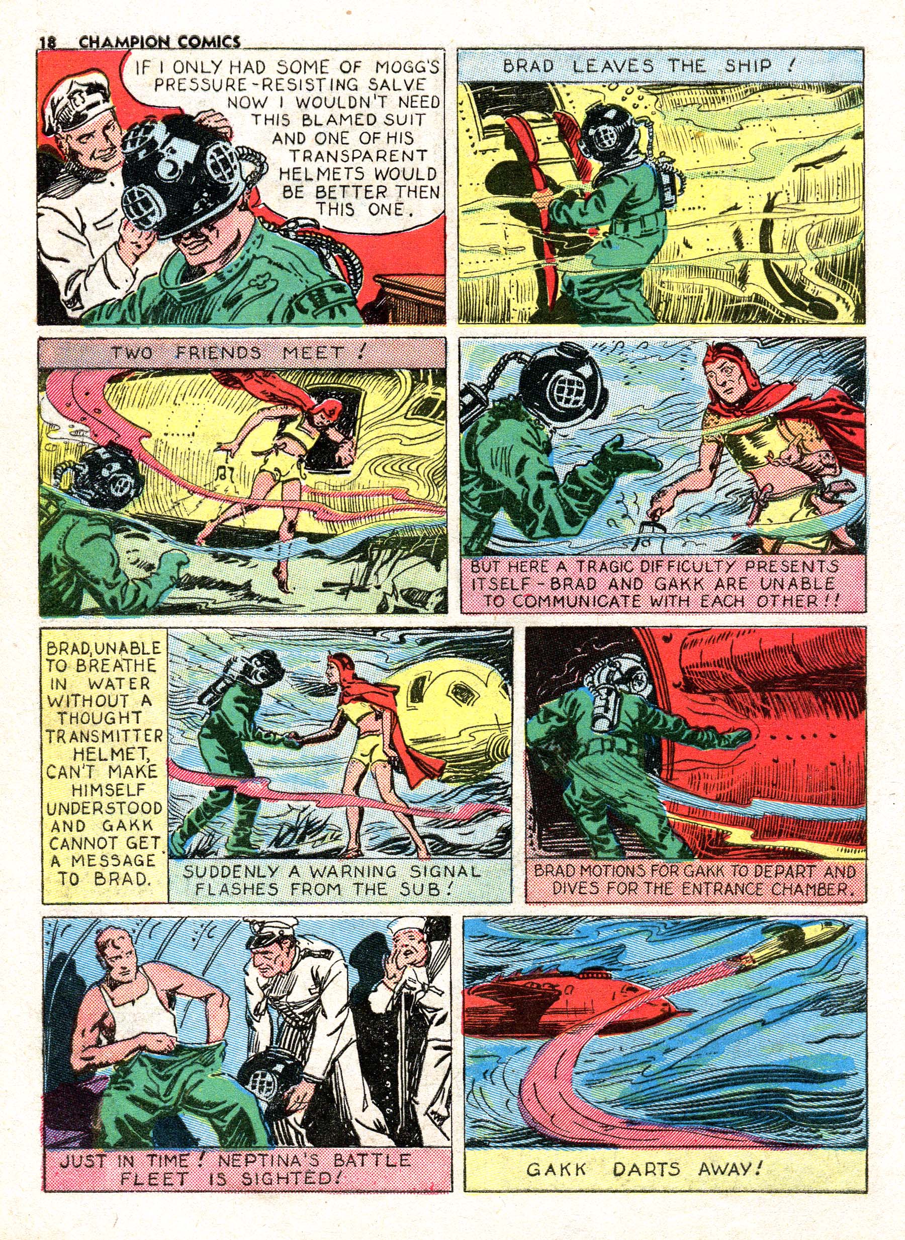Read online Champion Comics comic -  Issue #8 - 17