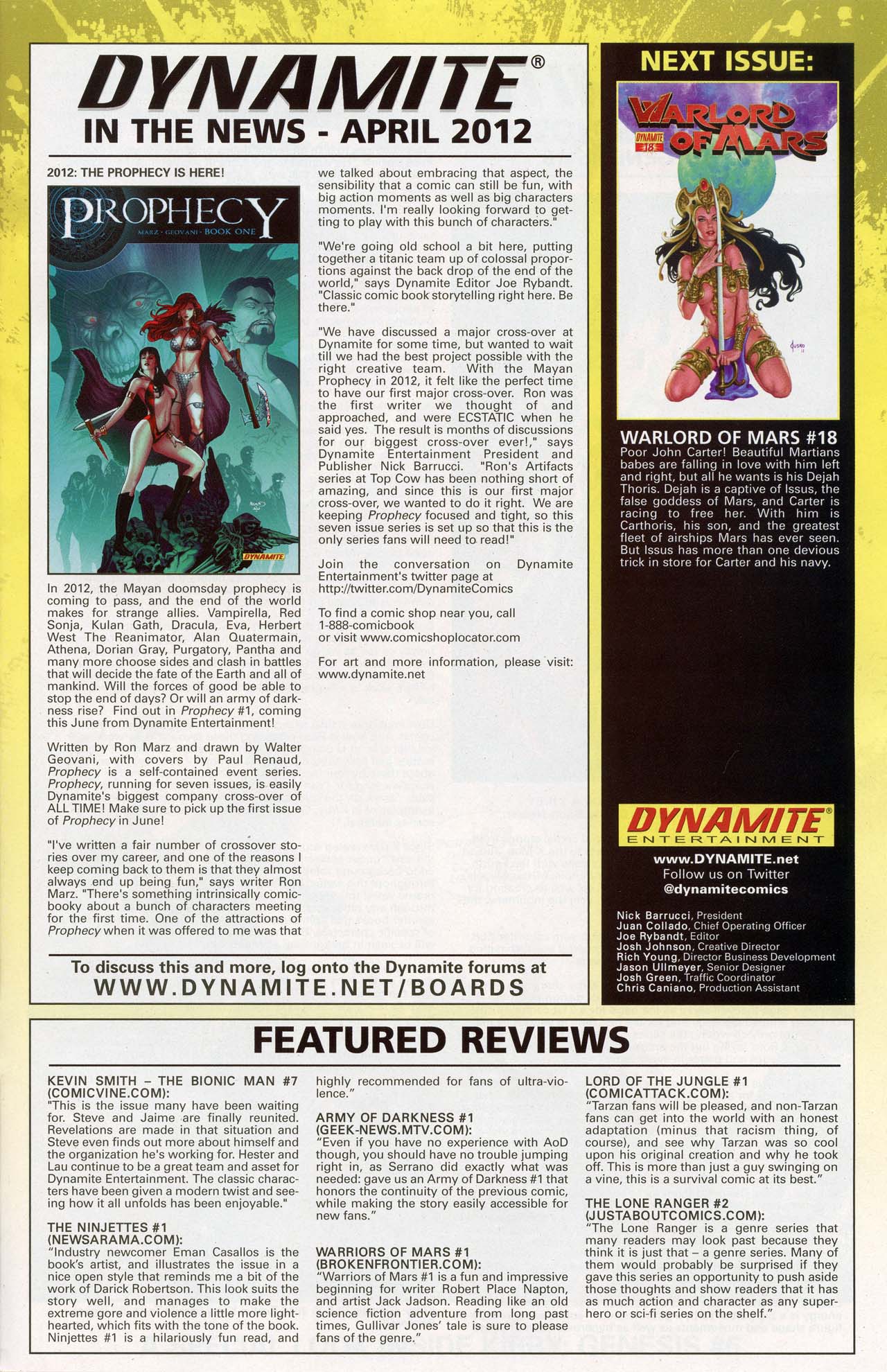 Read online Warlord of Mars comic -  Issue #17 - 26