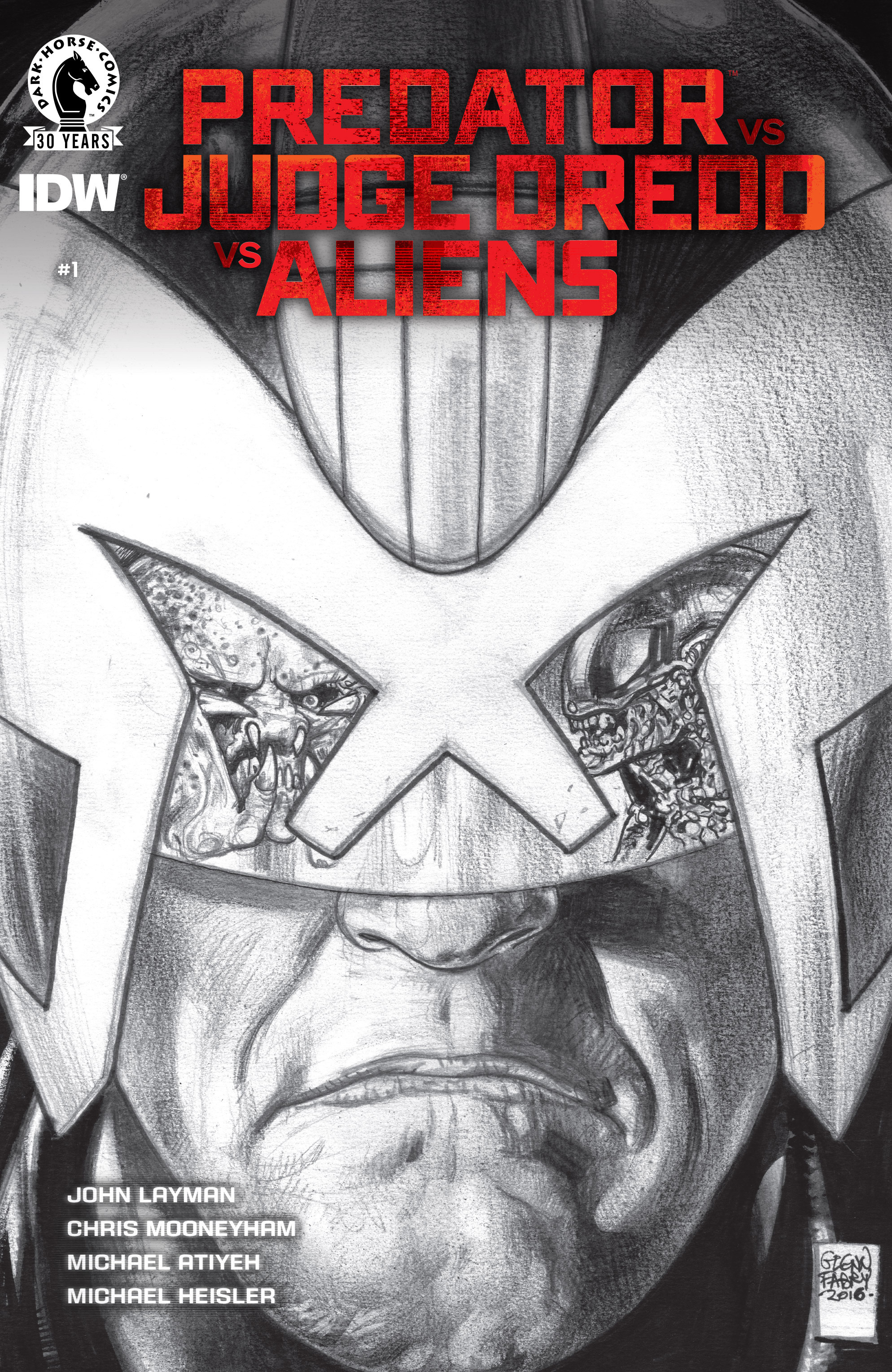 Read online Predator Vs. Judge Dredd Vs. Aliens comic -  Issue #1 - 2