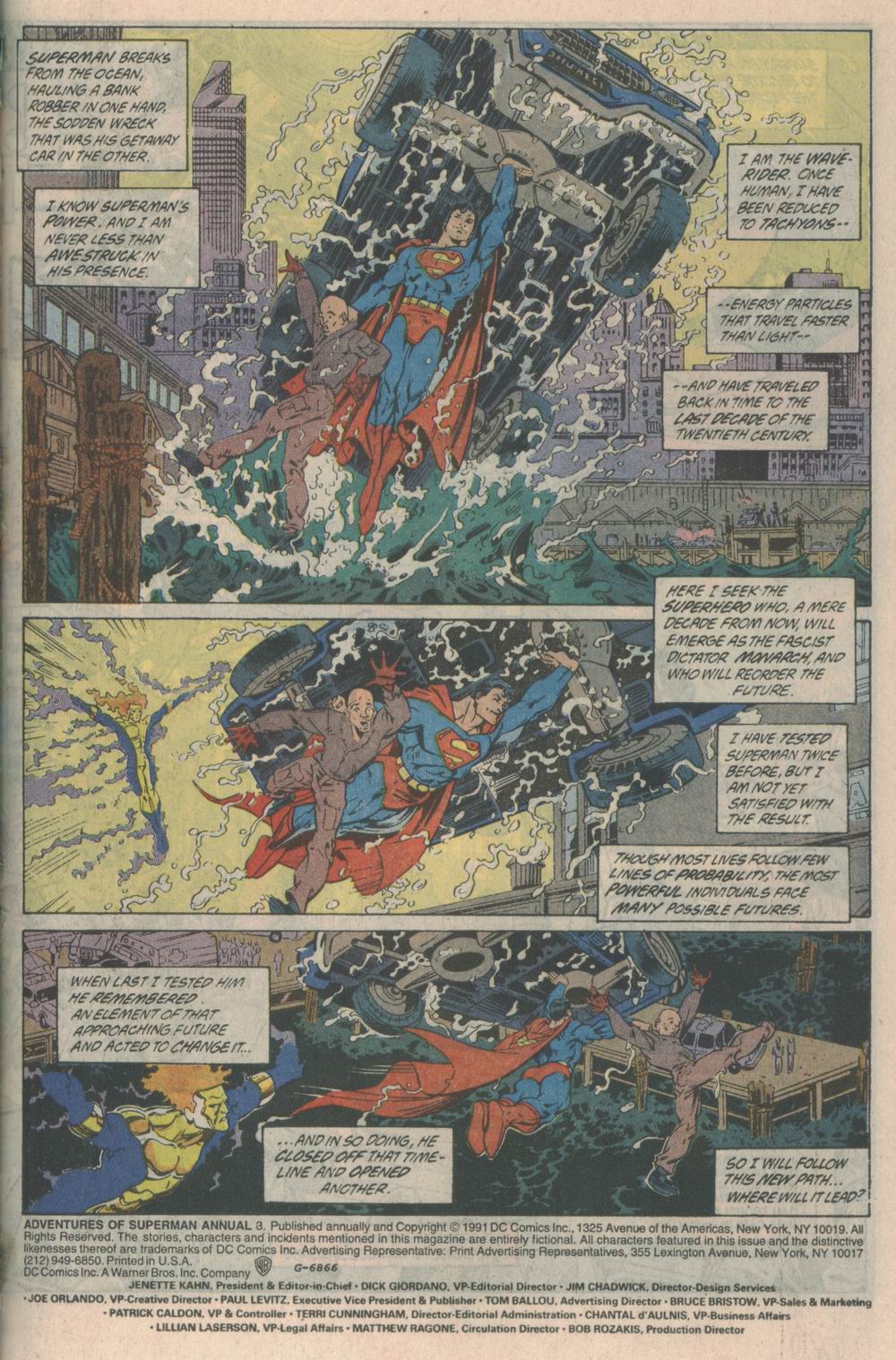 Adventures of Superman (1987) _Annual_3 Page 1