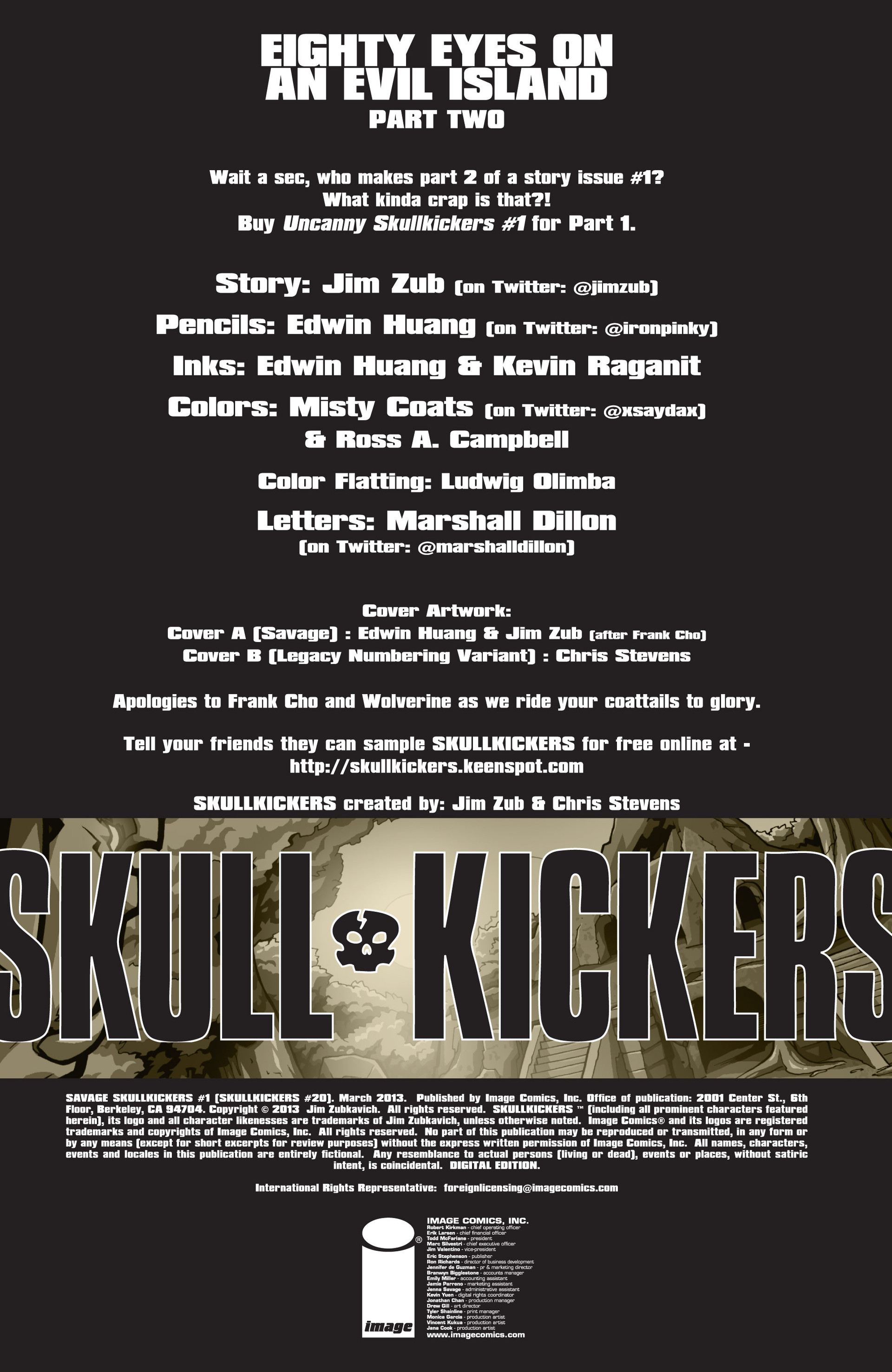 Read online Savage Skullkickers comic -  Issue # Full - 2