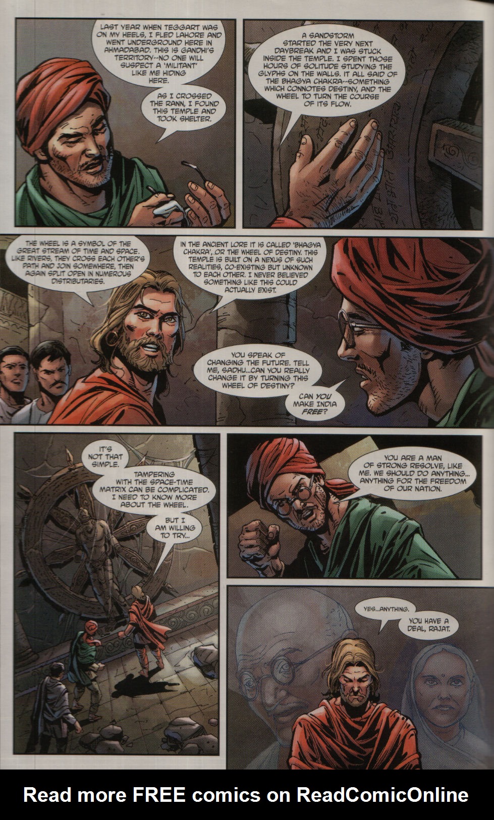 Read online Sädhu Wheel of Destiny comic -  Issue #3 - 7