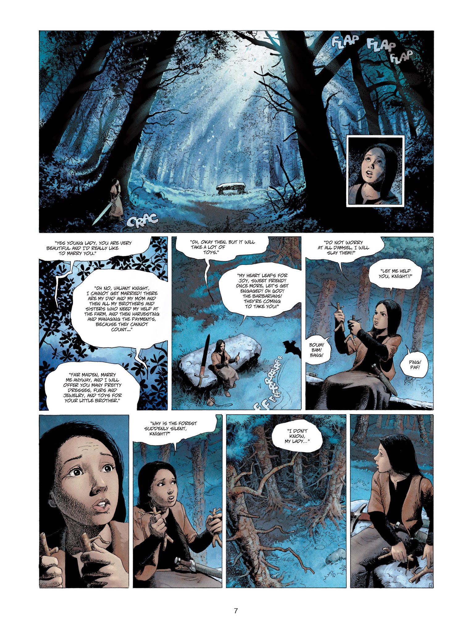 Read online Marie of the Dragons comic -  Issue #1 - 7