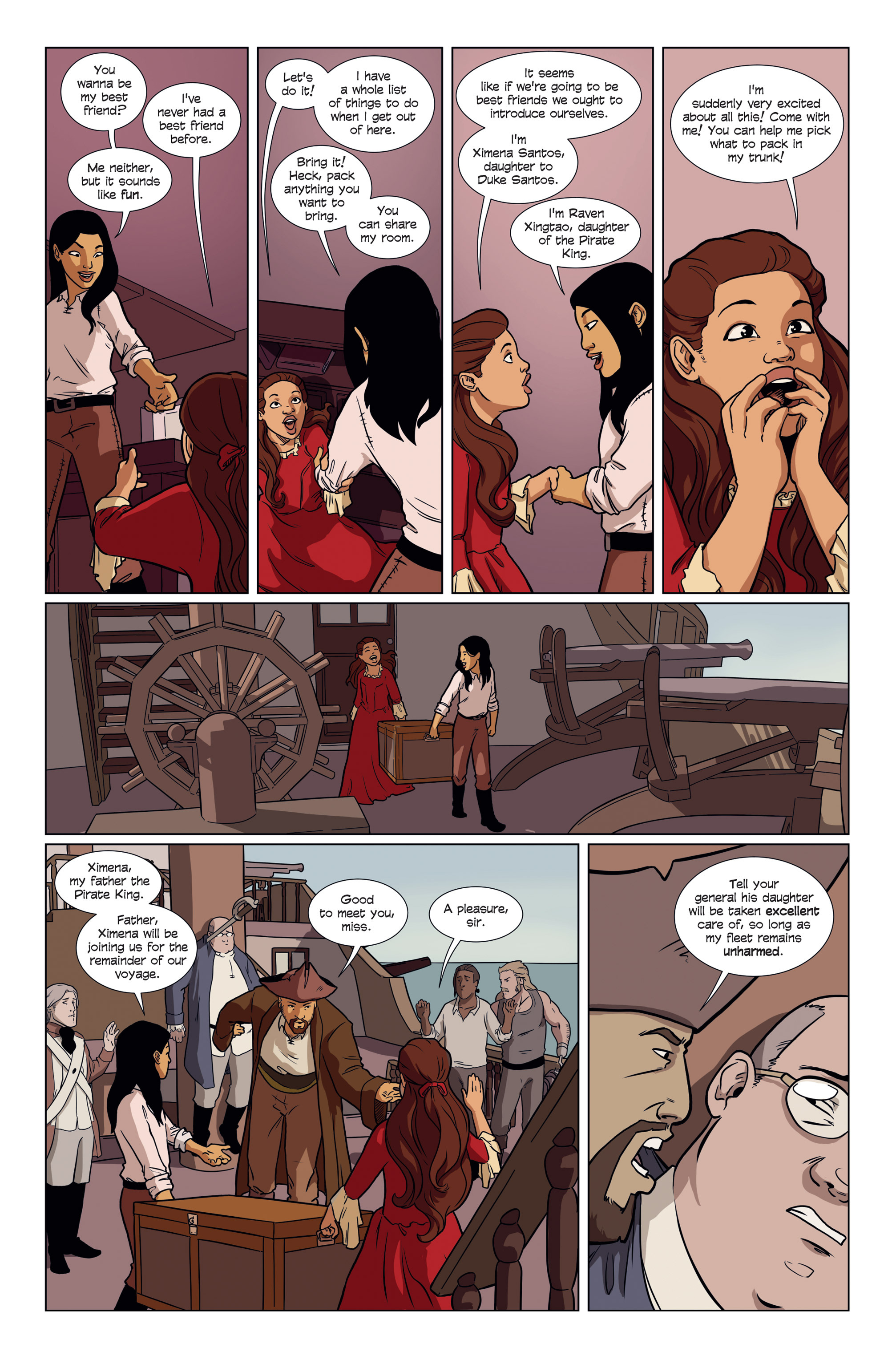 Read online Princeless: Raven the Pirate Princess comic -  Issue #3 - 7
