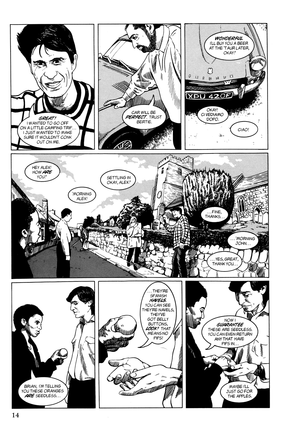 Read online Strangehaven comic -  Issue #4 - 13