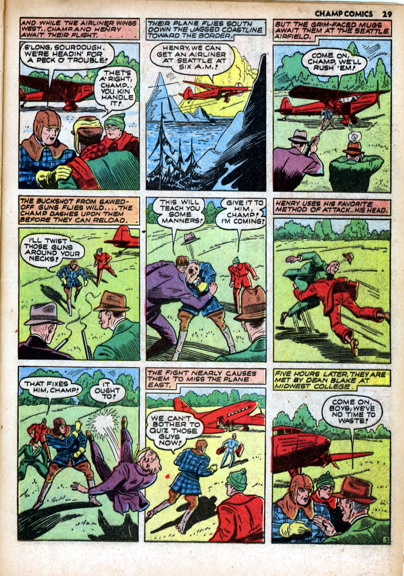 Read online Champ Comics comic -  Issue #15 - 31