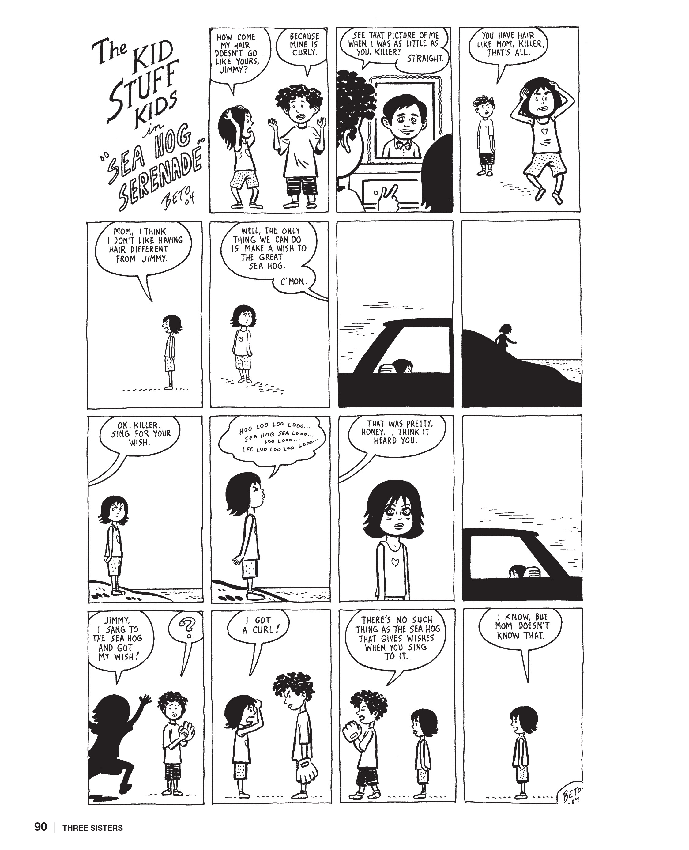 Read online Three Sisters: The Love and Rockets Library comic -  Issue # TPB (Part 1) - 90