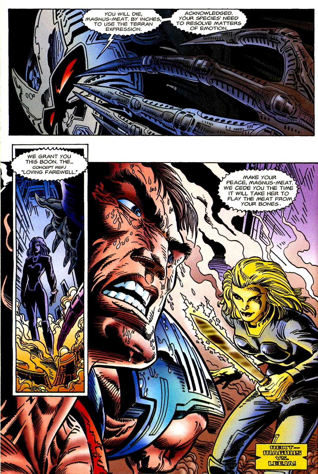Read online Magnus Robot Fighter (1991) comic -  Issue #61 - 22