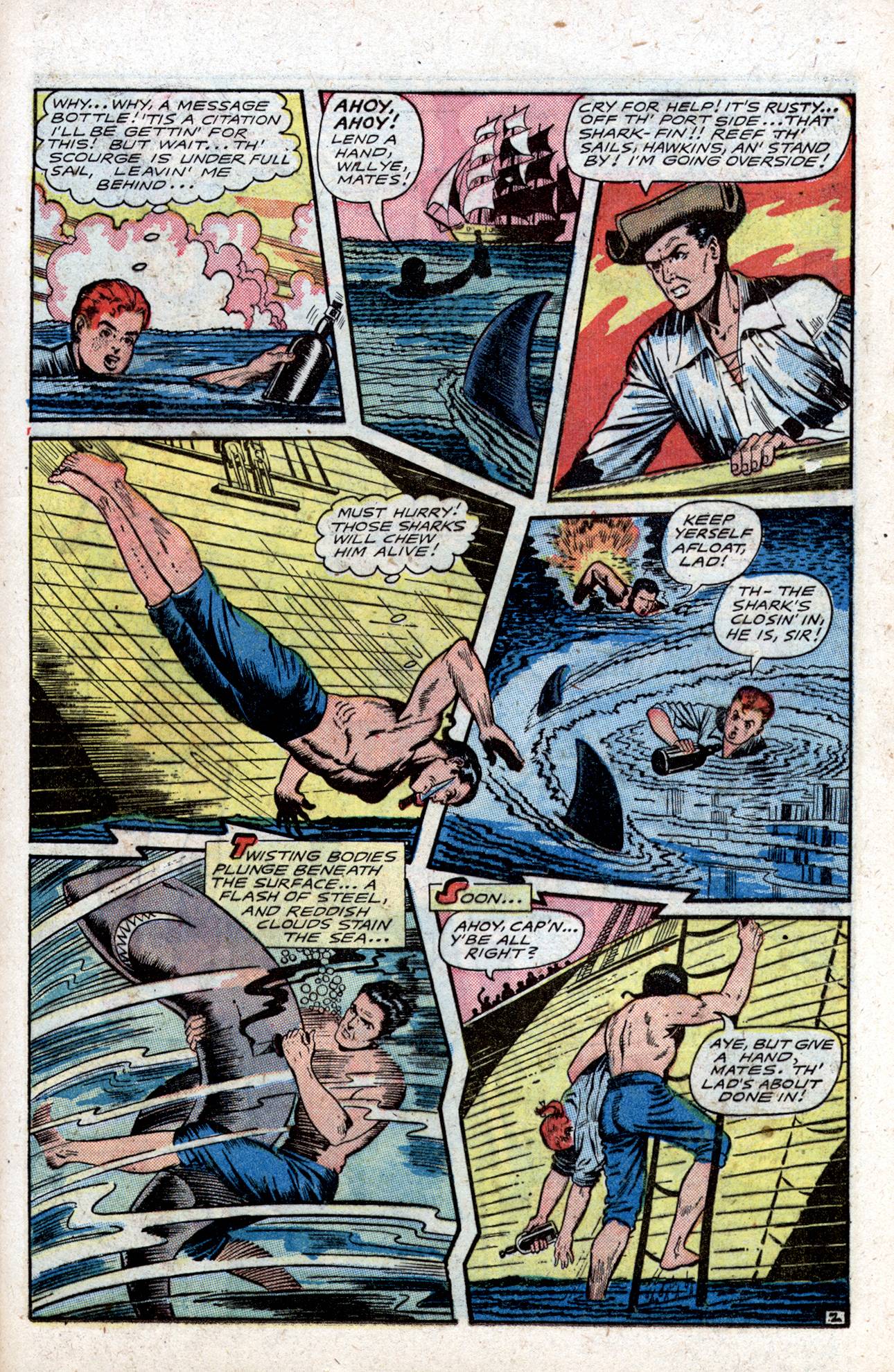 Read online Fight Comics comic -  Issue #53 - 37