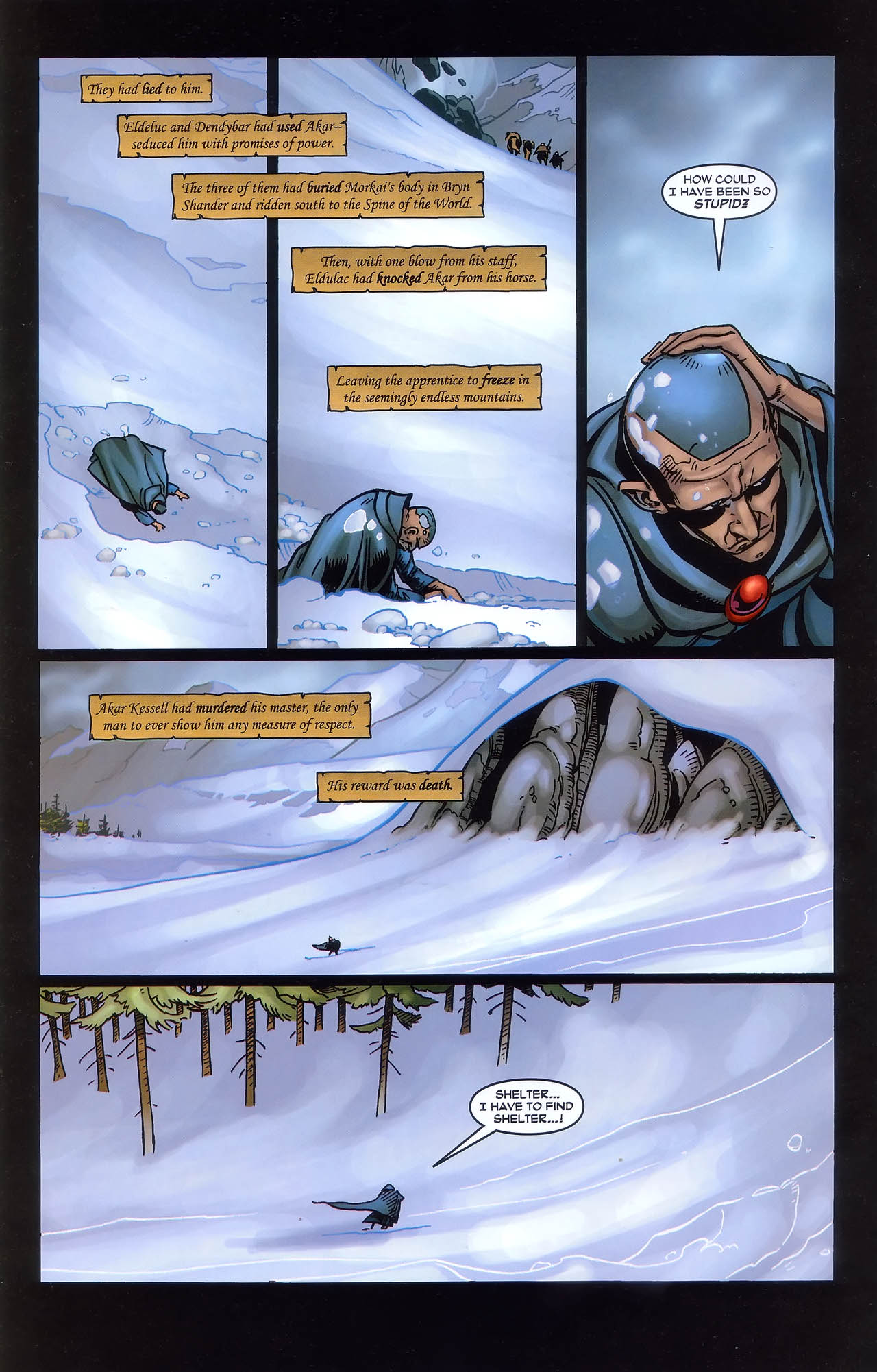 Read online Forgotten Realms: The Crystal Shard comic -  Issue #1 - 13