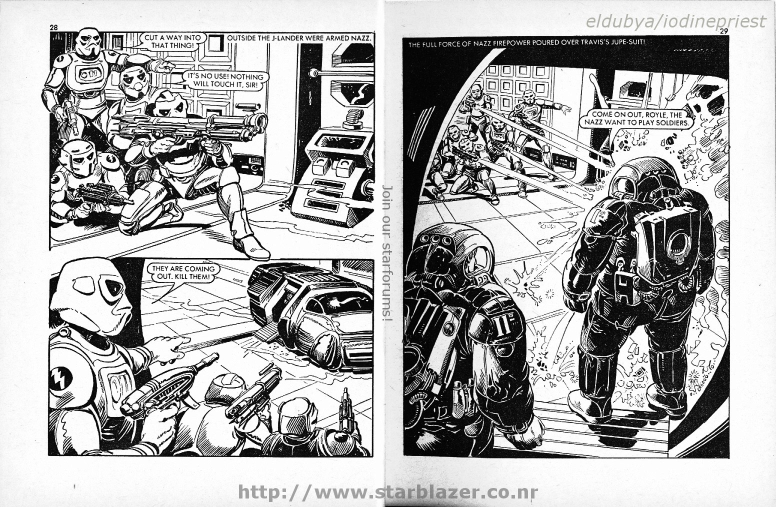 Read online Starblazer comic -  Issue #143 - 16