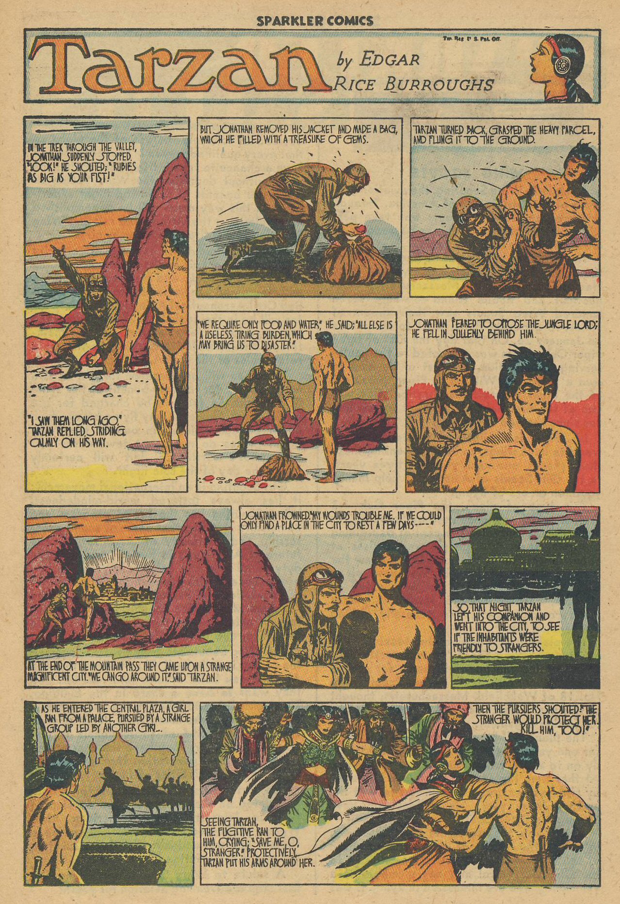 Read online Sparkler Comics comic -  Issue #57 - 20