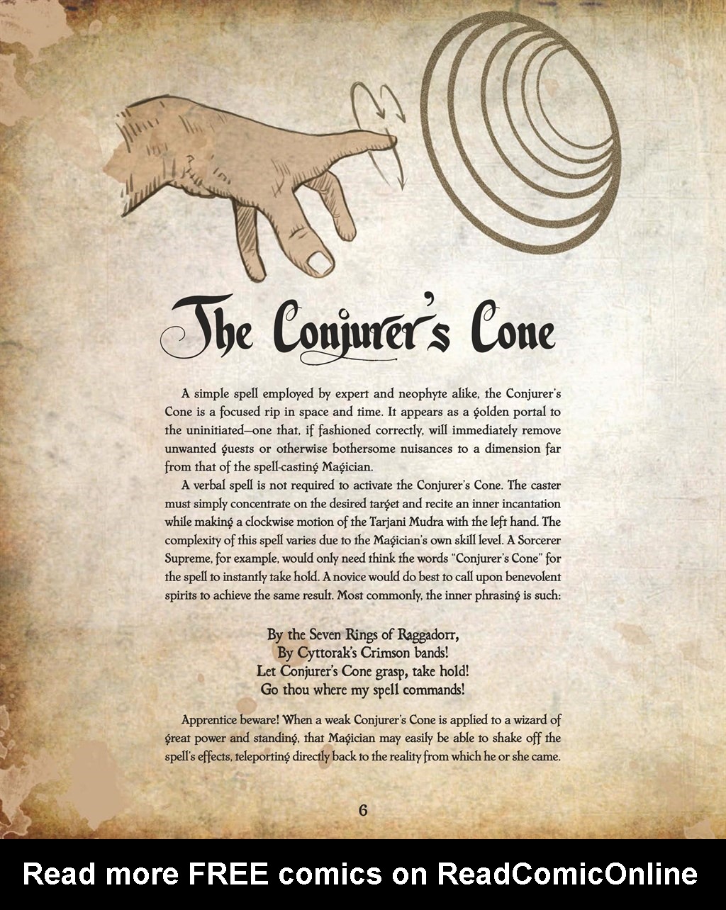Read online Doctor Strange: The Book of the Vishanti comic -  Issue # TPB - 6