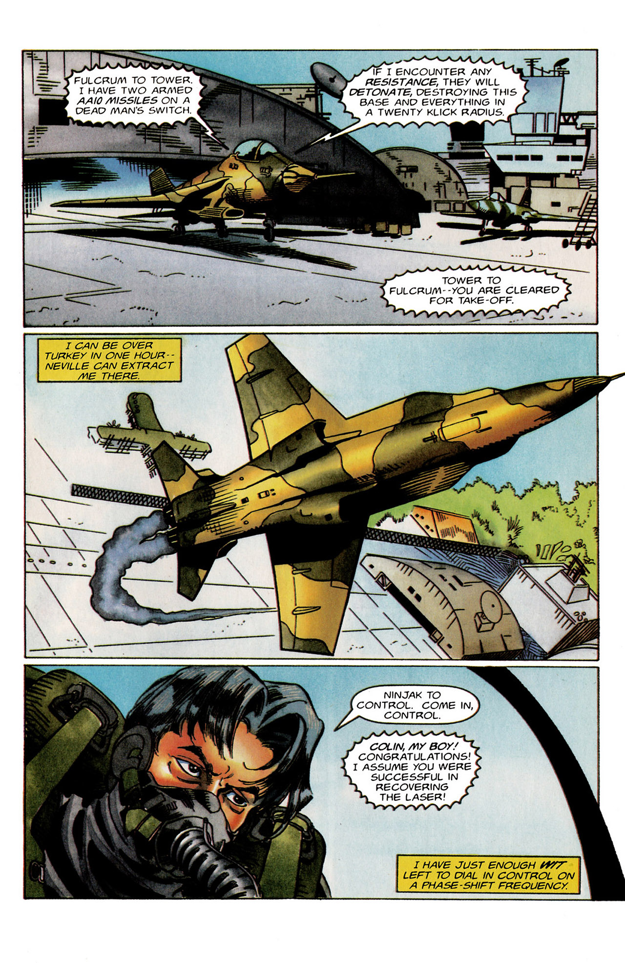 Read online Ninjak (1994) comic -  Issue #10 - 21