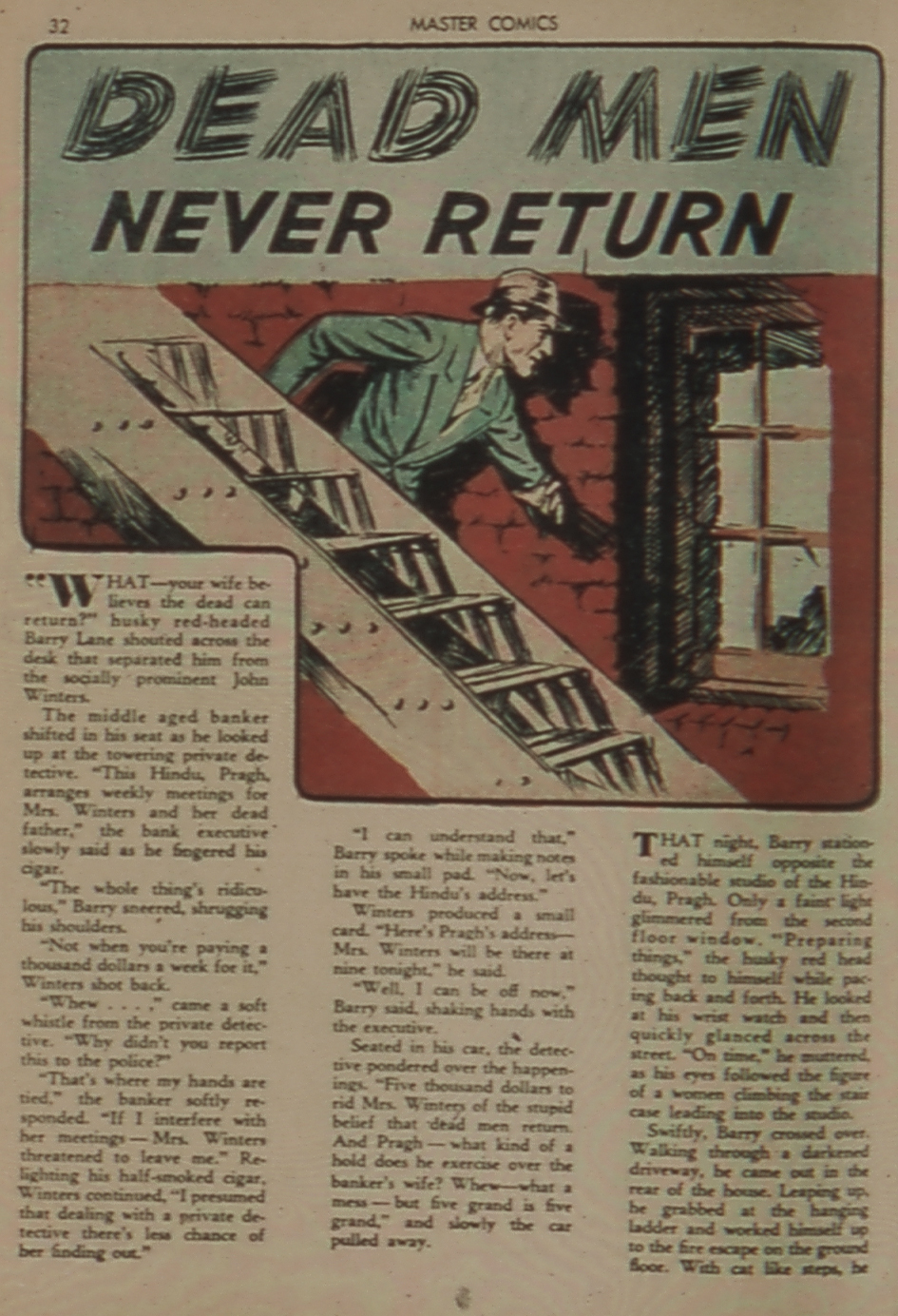 Read online Master Comics comic -  Issue #10 - 34