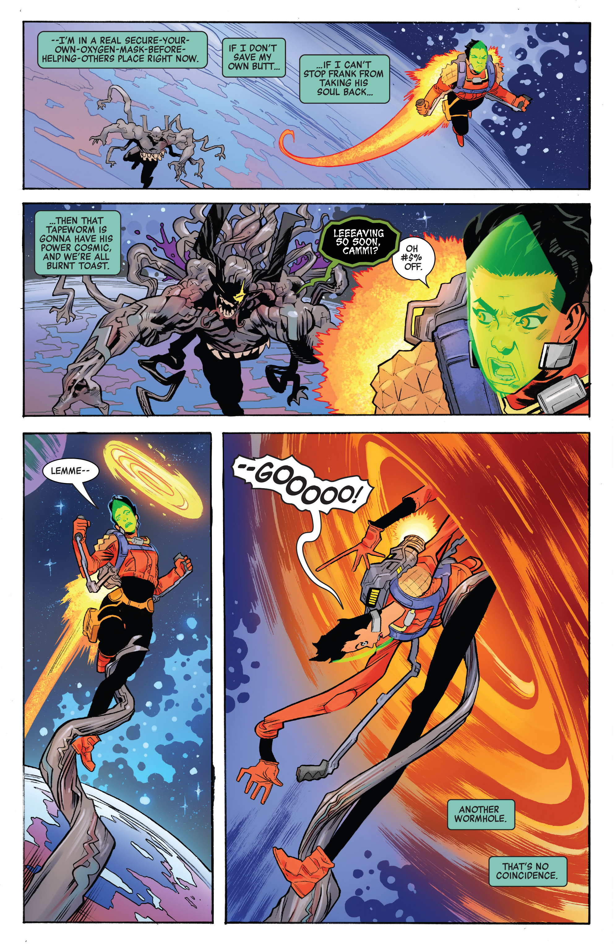 Read online Revenge Of The Cosmic Ghost Rider comic -  Issue #4 - 16