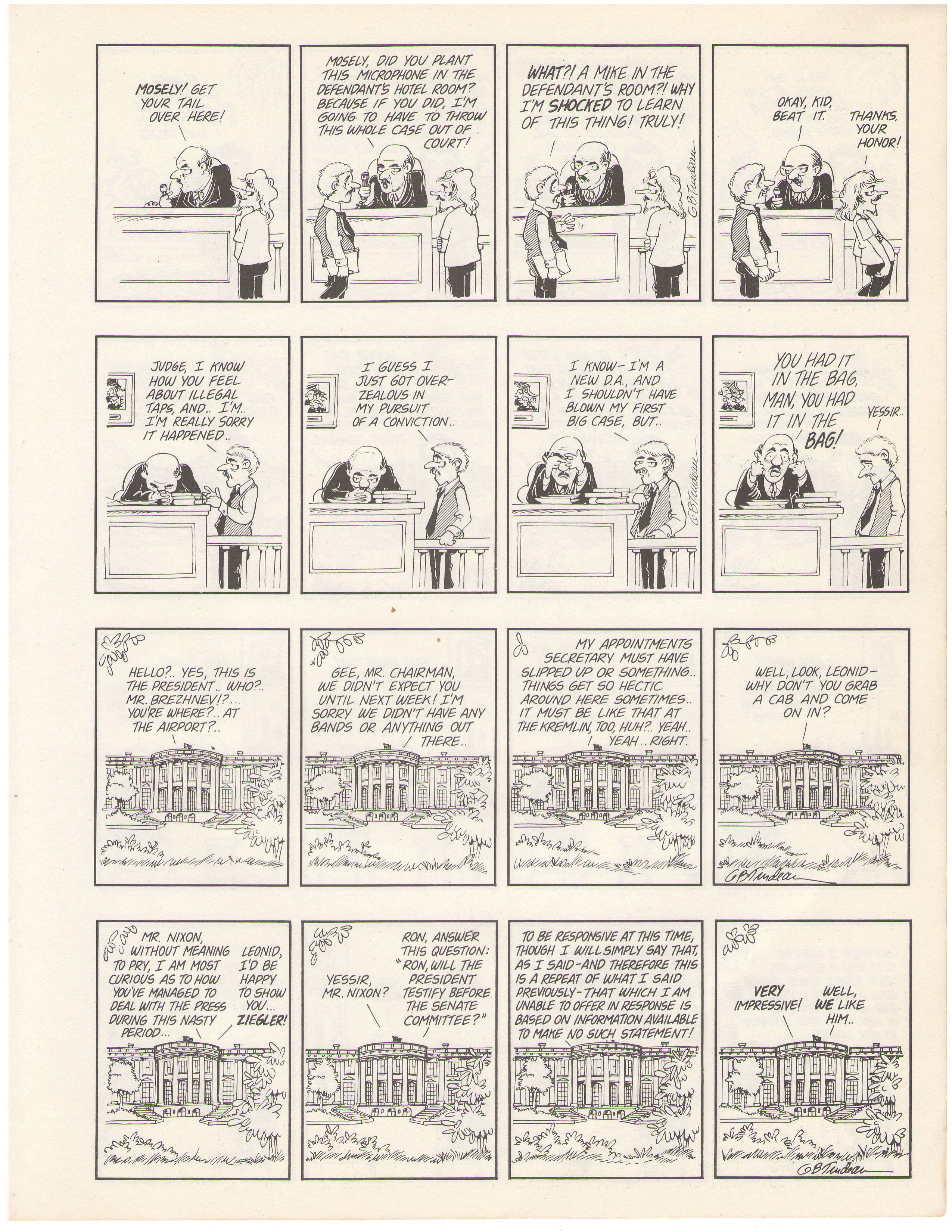 Read online The Doonesbury Chronicles comic -  Issue # TPB (Part 2) - 28