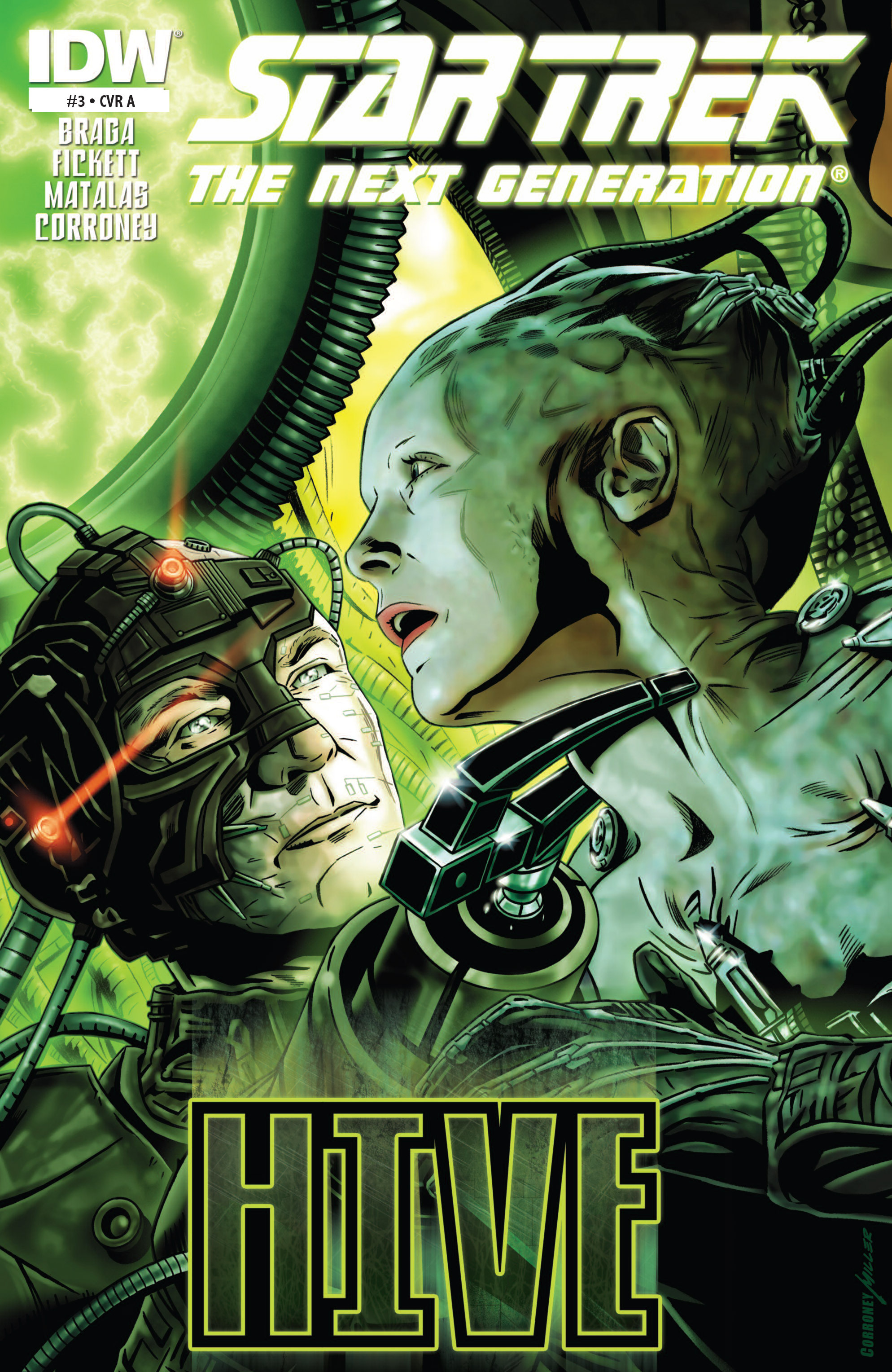Read online Star Trek: The Next Generation - Hive comic -  Issue #3 - 1