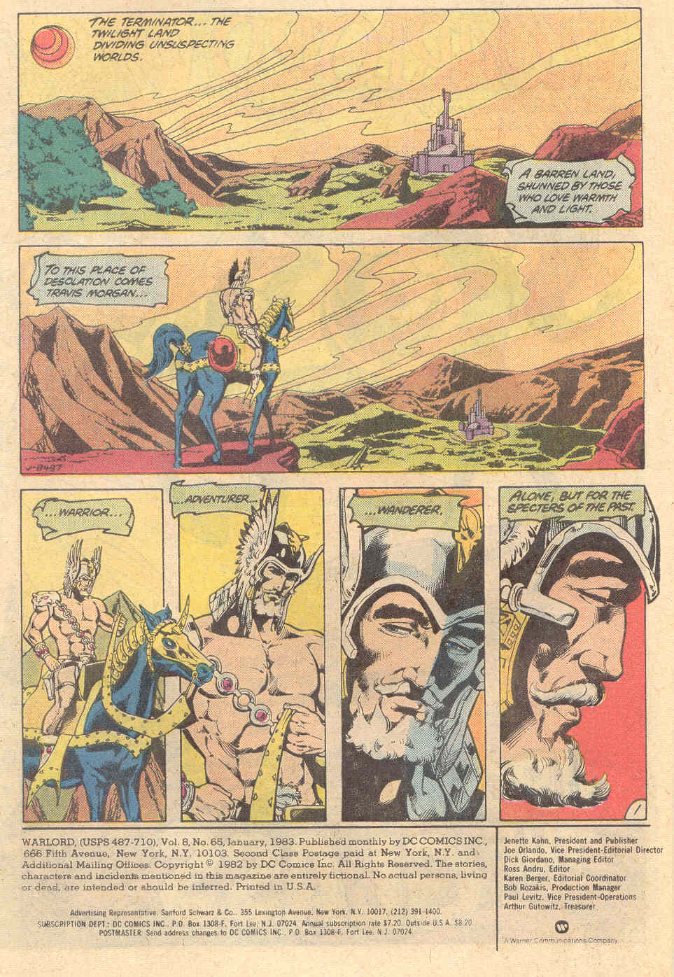 Read online Warlord (1976) comic -  Issue #65 - 2