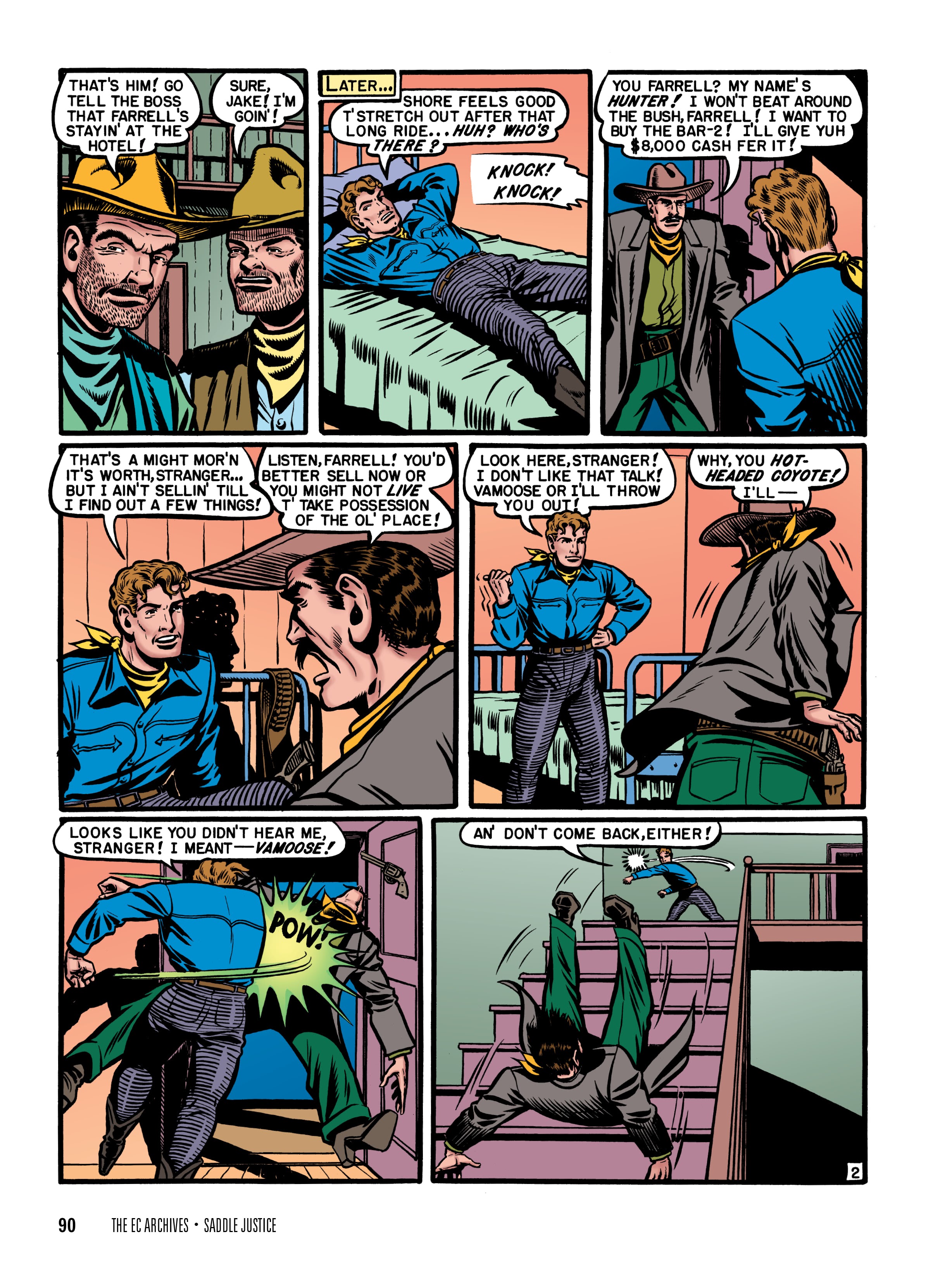 Read online The EC Archives: Saddle Justice comic -  Issue # TPB (Part 1) - 92