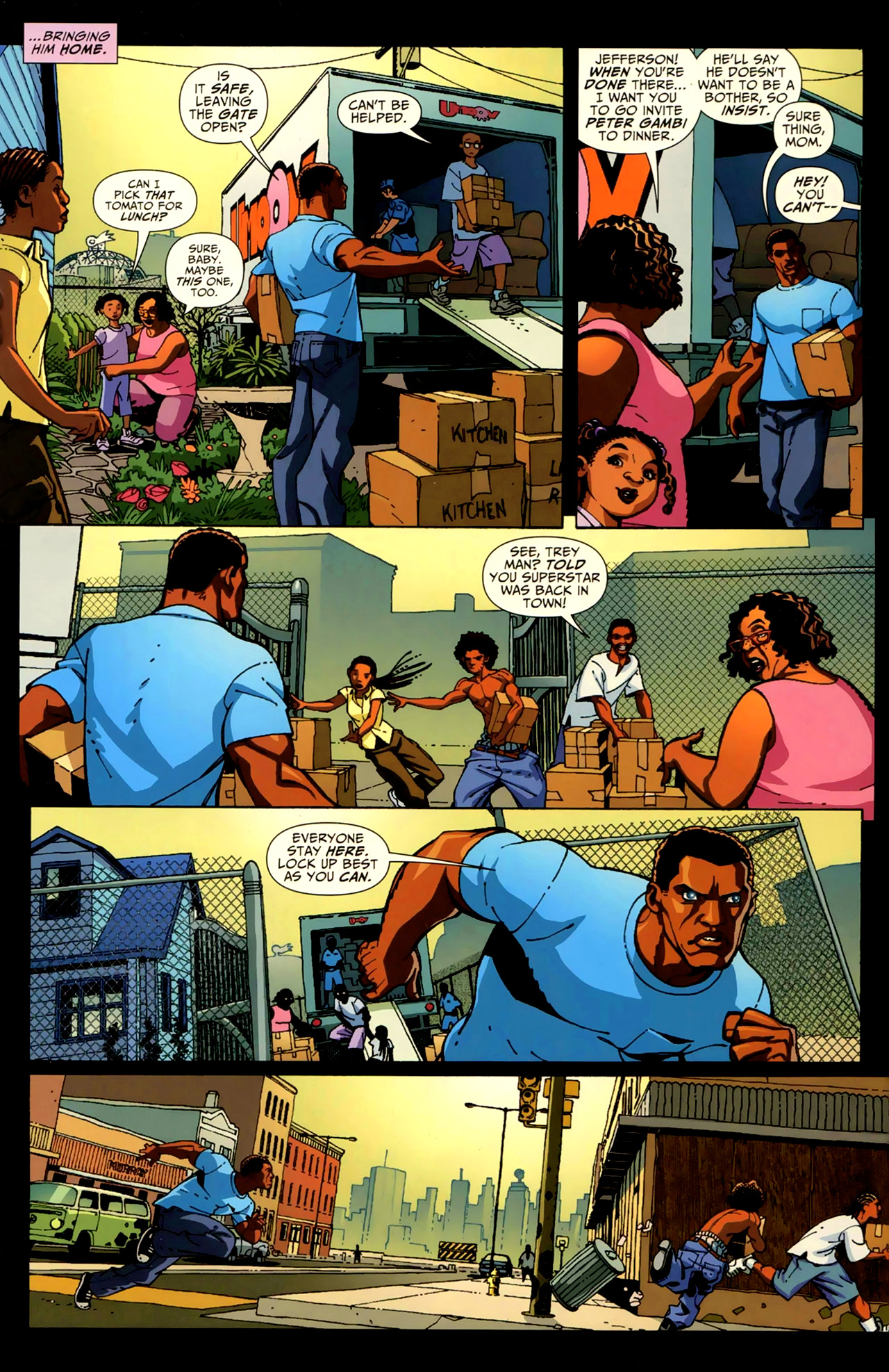 Read online Black Lightning: Year One comic -  Issue #1 - 14