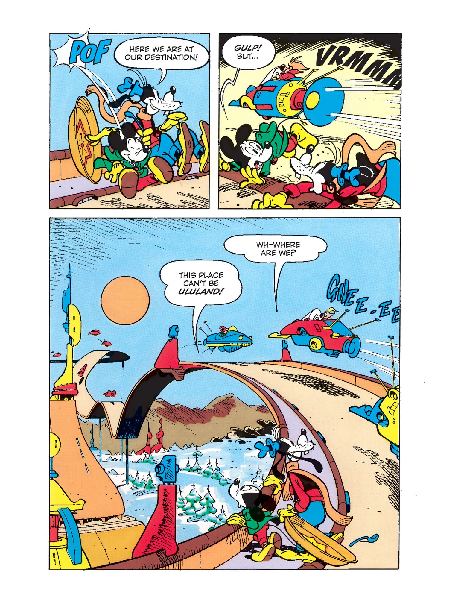 Read online Mickey Mouse and the Argaar Tournament: Return to the Land of Adventure comic -  Issue #1 - 13