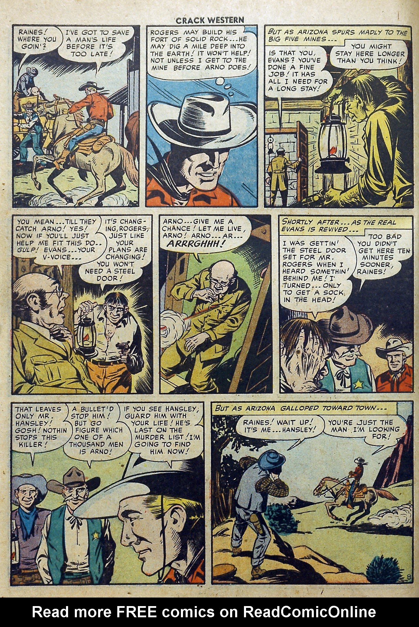 Read online Crack Western comic -  Issue #82 - 10
