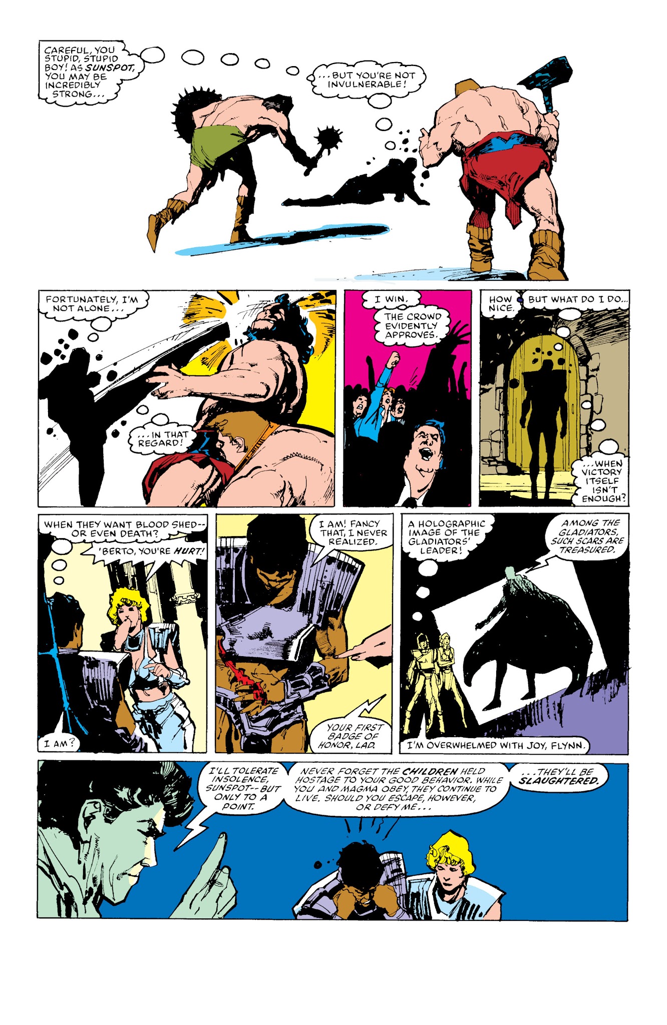 Read online New Mutants Classic comic -  Issue # TPB 4 - 103
