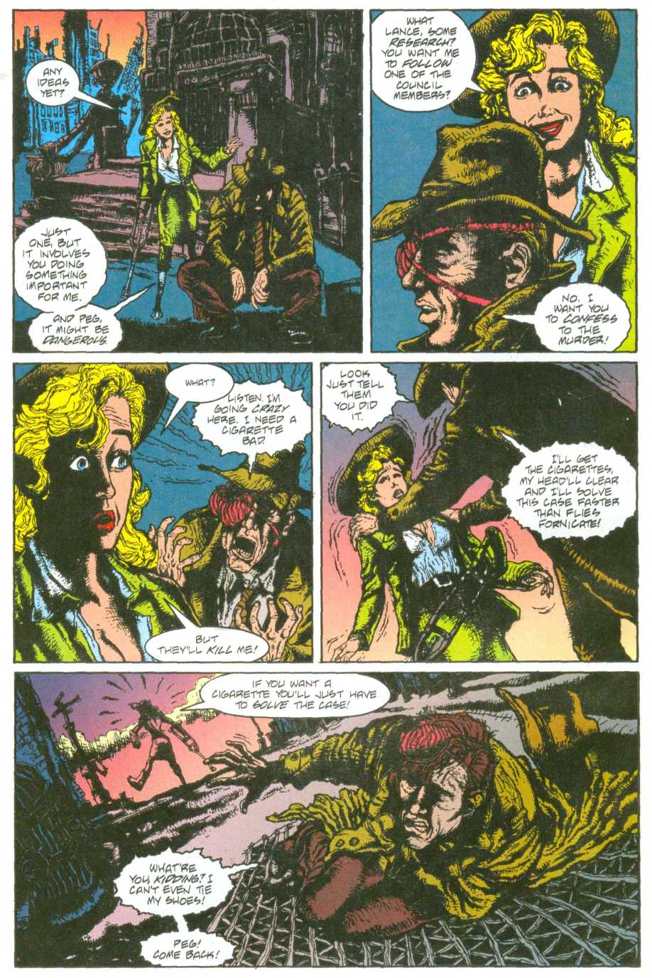 Read online Lance Barnes: Post Nuke Dick comic -  Issue #2 - 18