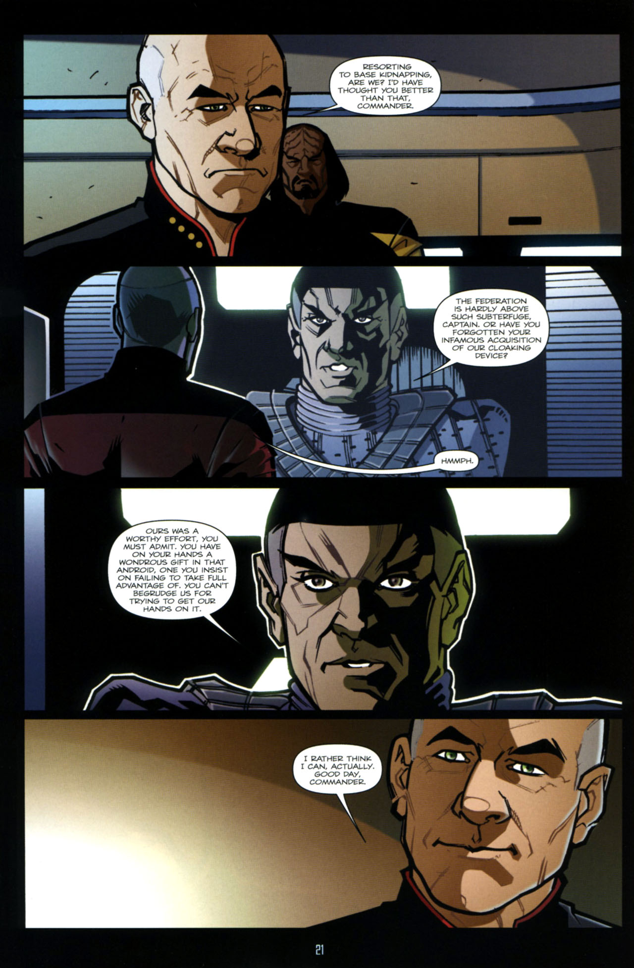 Read online Star Trek: The Next Generation: Intelligence Gathering comic -  Issue #1 - 24
