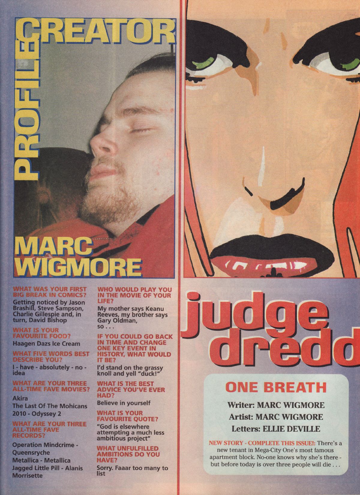 Read online Judge Dredd Megazine (vol. 3) comic -  Issue #16 - 22