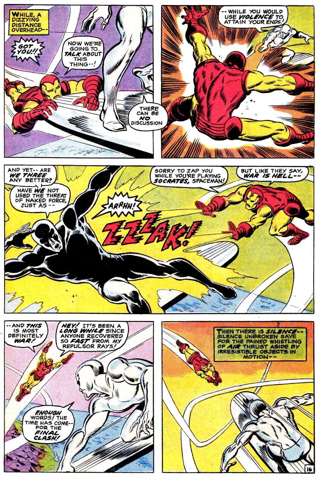 Cosmic Fear Garou vs. Silver Surfer (616) - Battles - Comic Vine