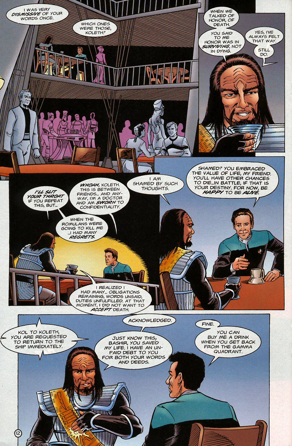 Read online Star Trek: Deep Space Nine - Lightstorm comic -  Issue # Full - 12