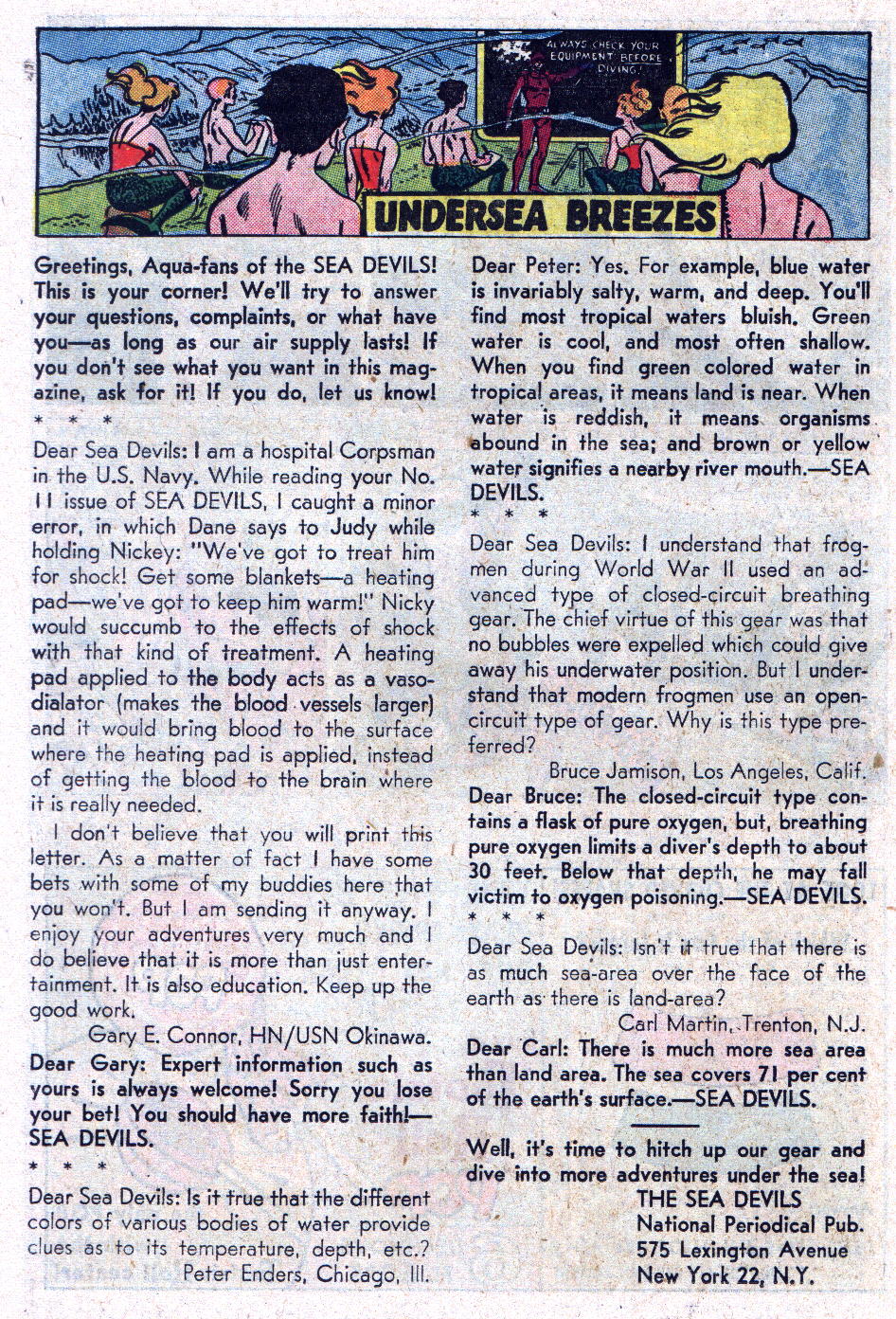 Read online Sea Devils comic -  Issue #13 - 22