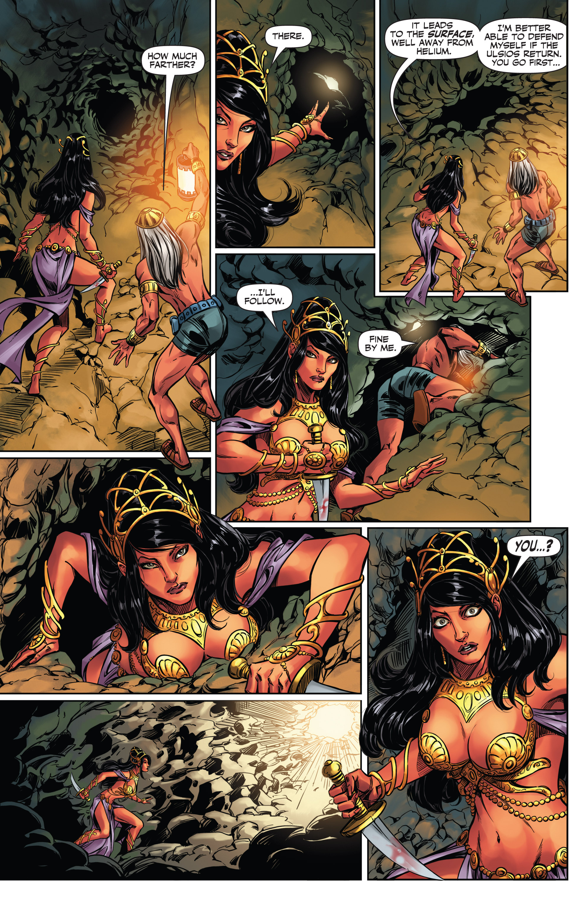 Read online John Carter, Warlord of Mars (2014) comic -  Issue #3 - 21