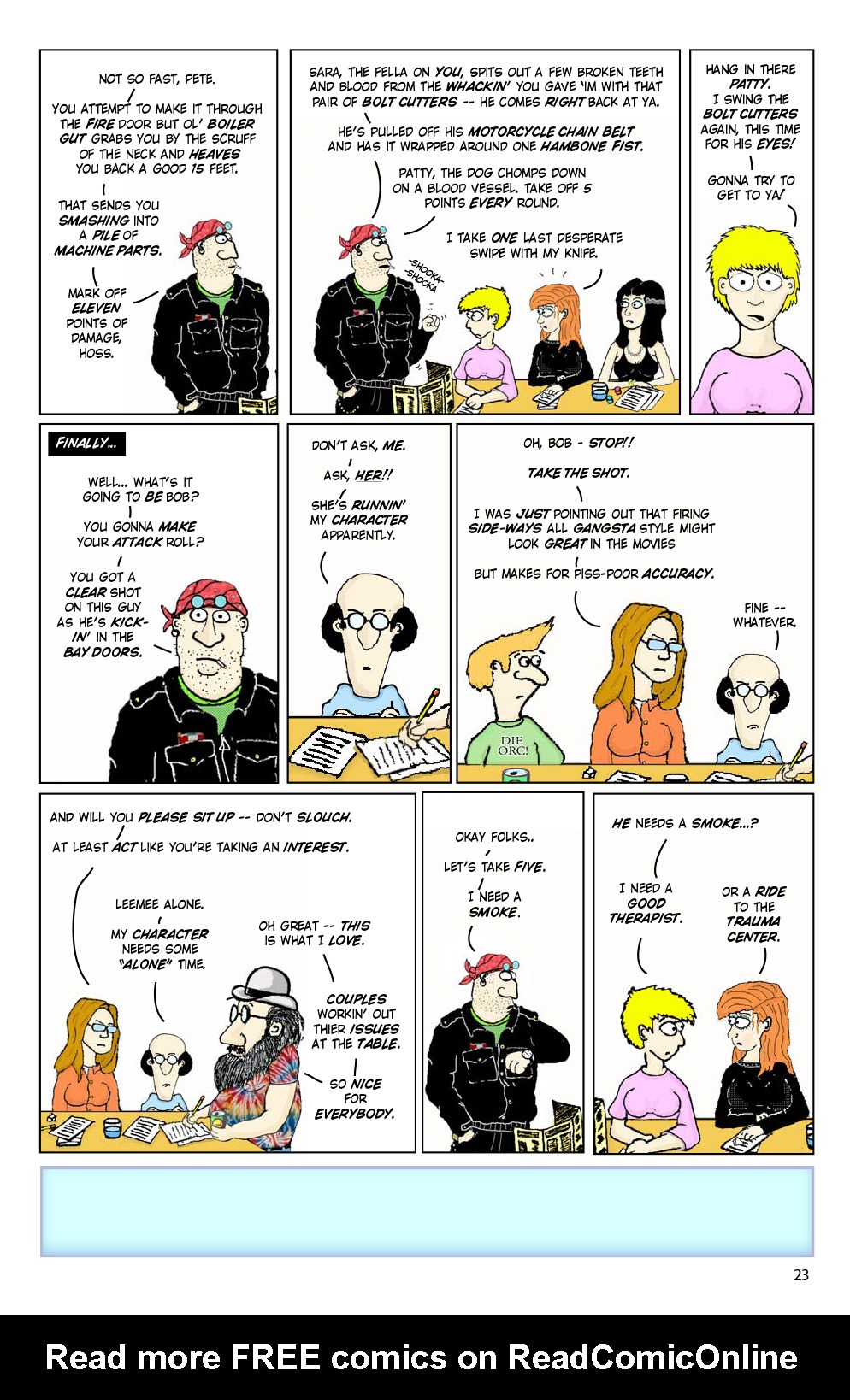Read online Knights of the Dinner Table comic -  Issue #196 - 25